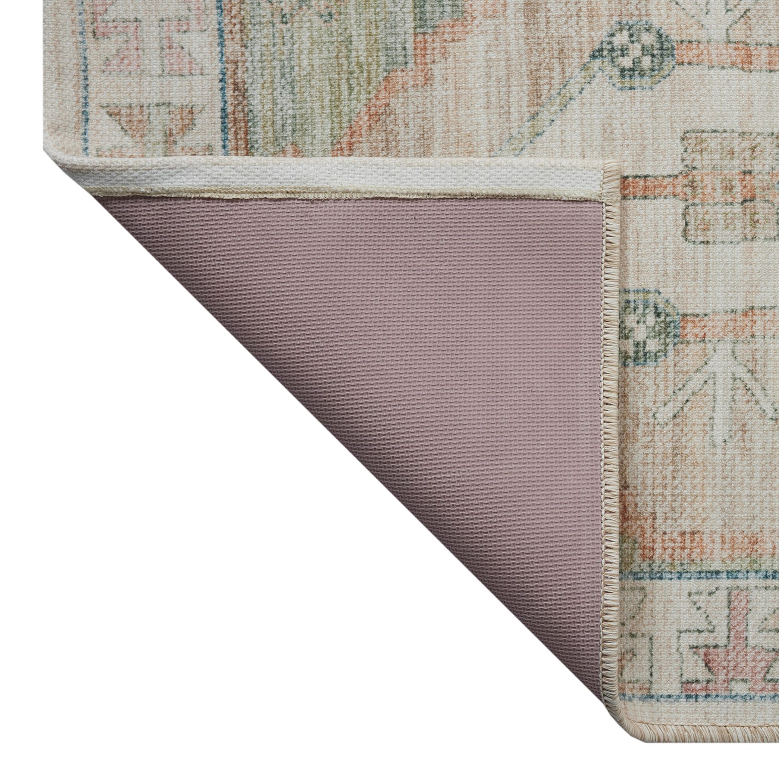 slide 3 of 6, allen + roth 2 x 7 (ft) Loomed Hillside Rectangular Indoor Distressed/Overdyed Machine washable Runner rug, 1 ct