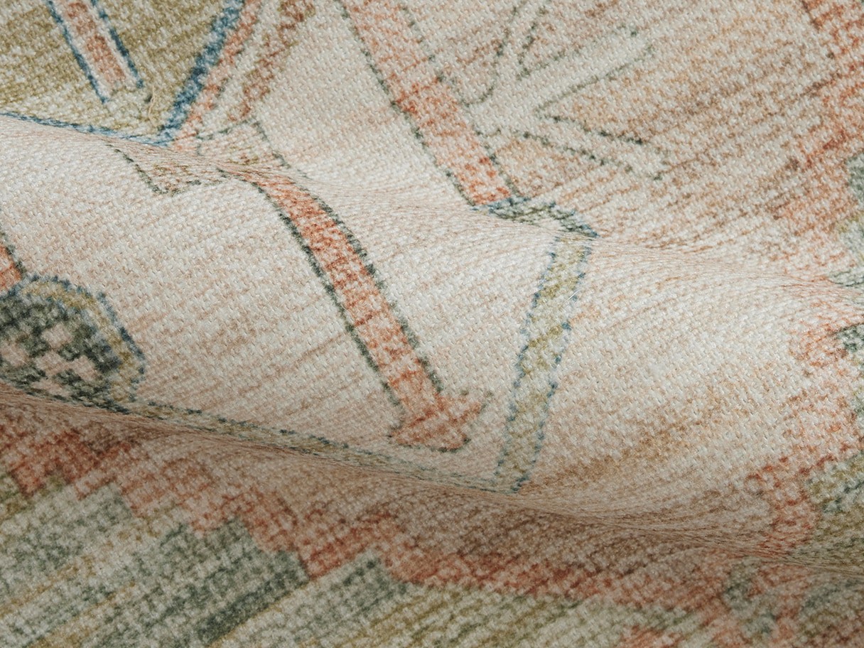 slide 5 of 6, allen + roth 2 x 7 (ft) Loomed Hillside Rectangular Indoor Distressed/Overdyed Machine washable Runner rug, 1 ct