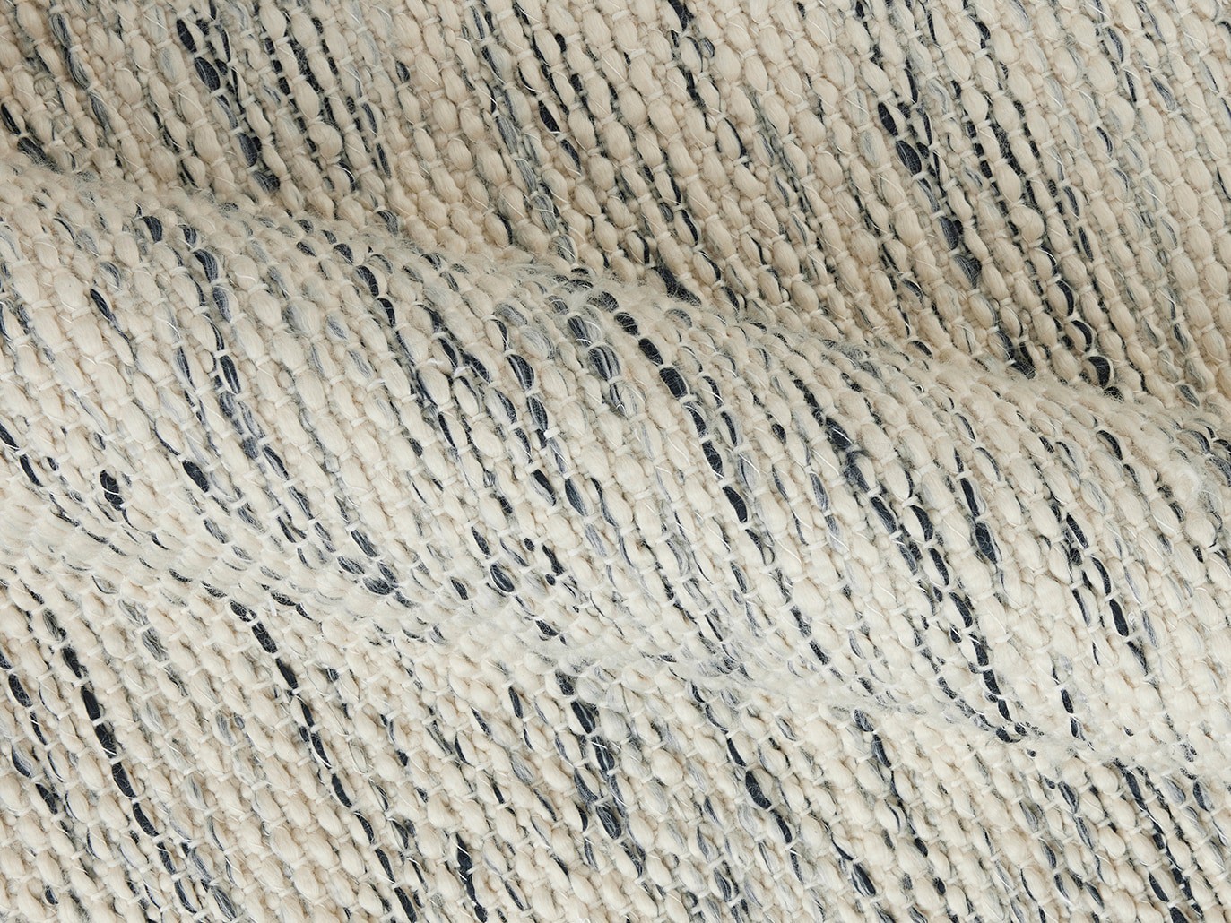 slide 5 of 6, Origin 21 2 x 3 (ft) Loomed Polyester Ivory Charcoal Rectangular Indoor Ombre Machine washable Throw rug 3, 1 ct