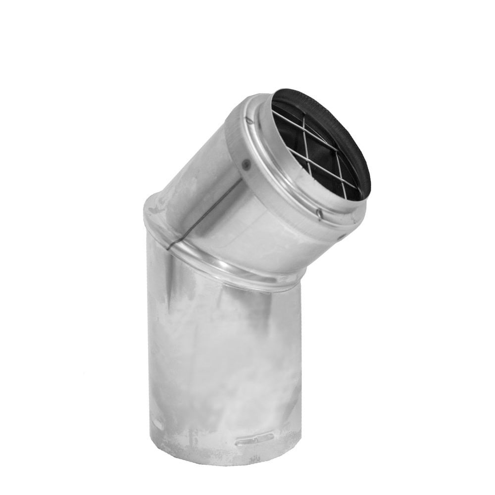 slide 1 of 1, DuraVent Gray Pellet vent horizontal cap, 1 ct