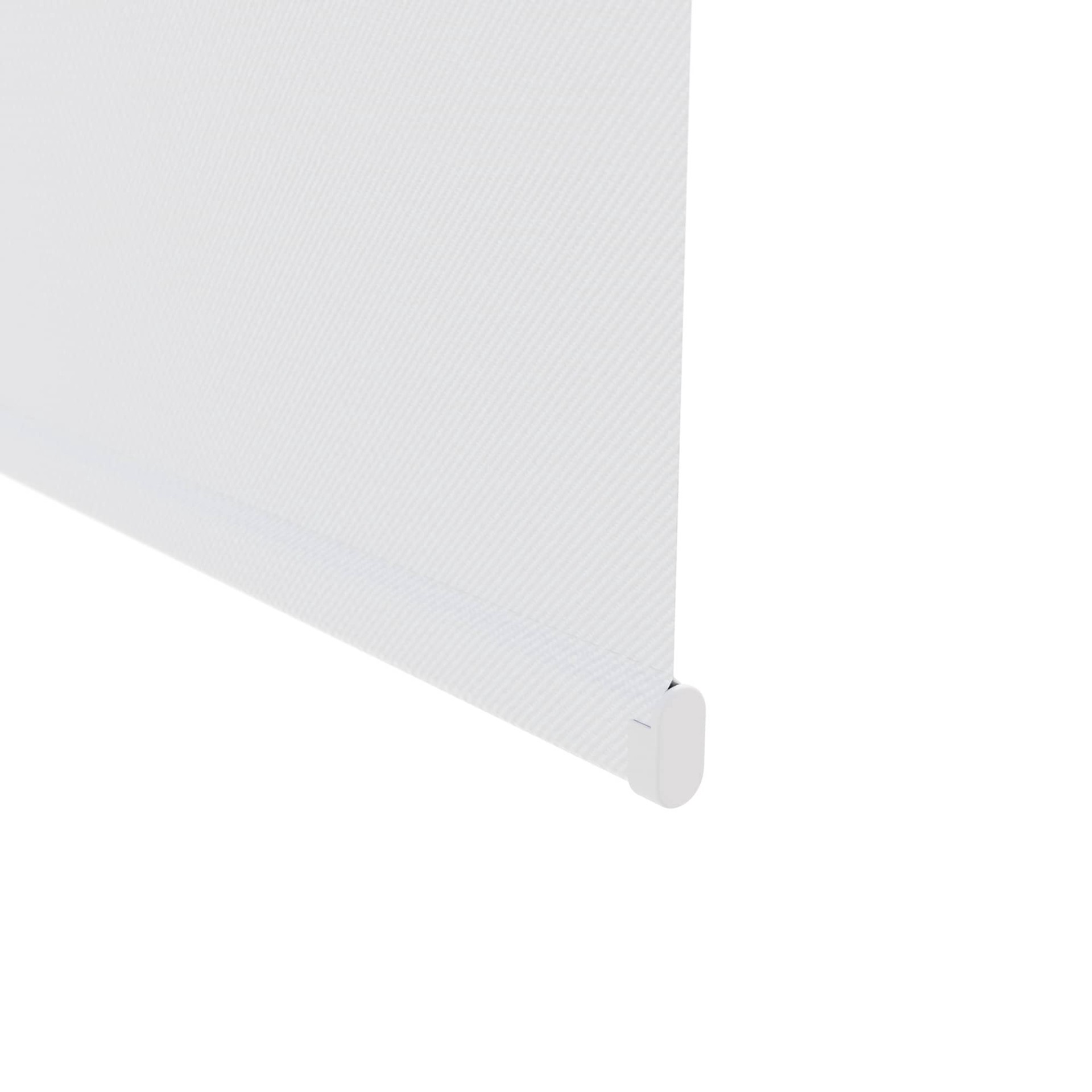slide 5 of 6, allen + roth 31-in x 72-in White Room Darkening Cordless Roller Shade, 1 ct