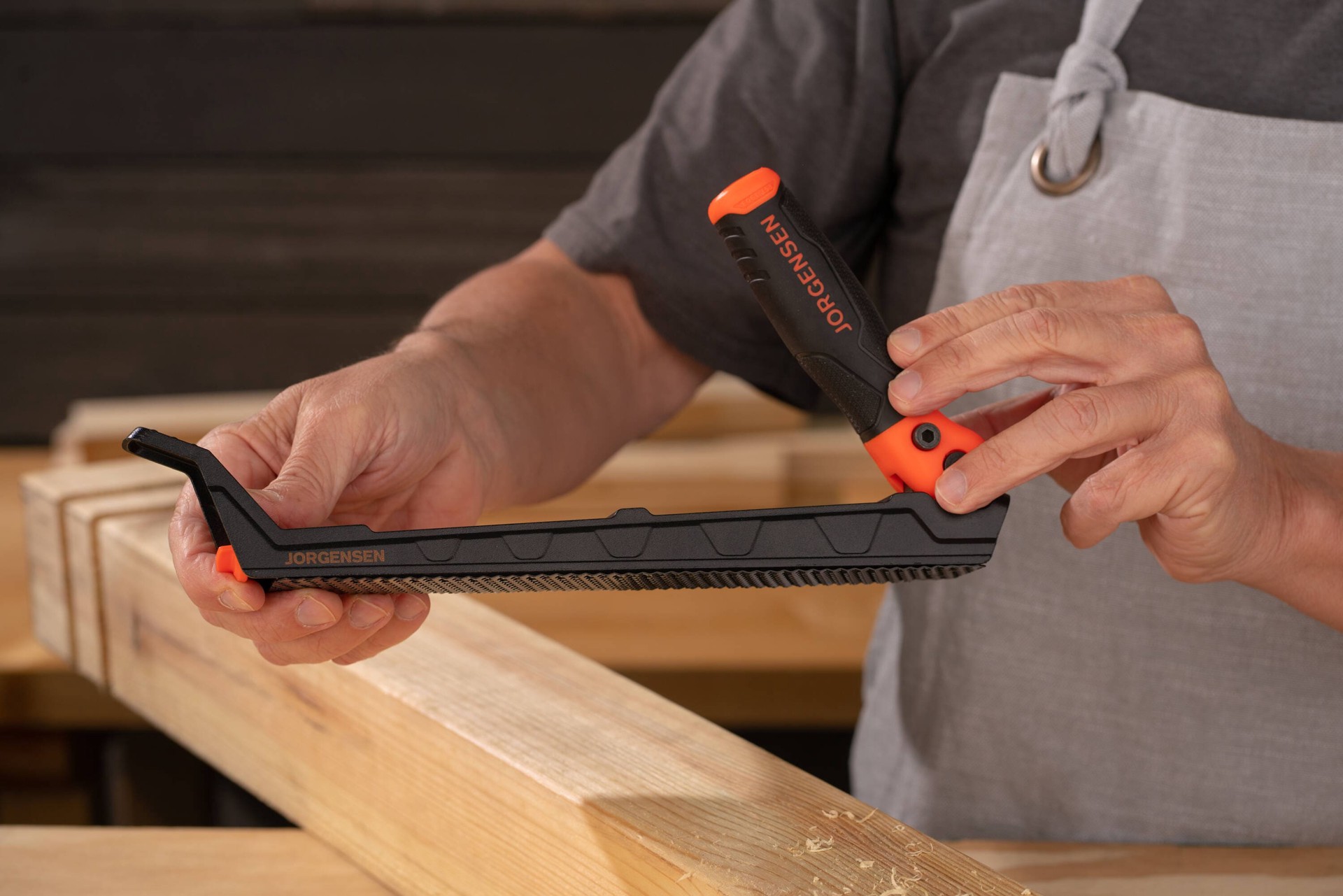 slide 6 of 6, Jorgensen 10-in Rasp Coarse Tooth Flat file, 1 ct