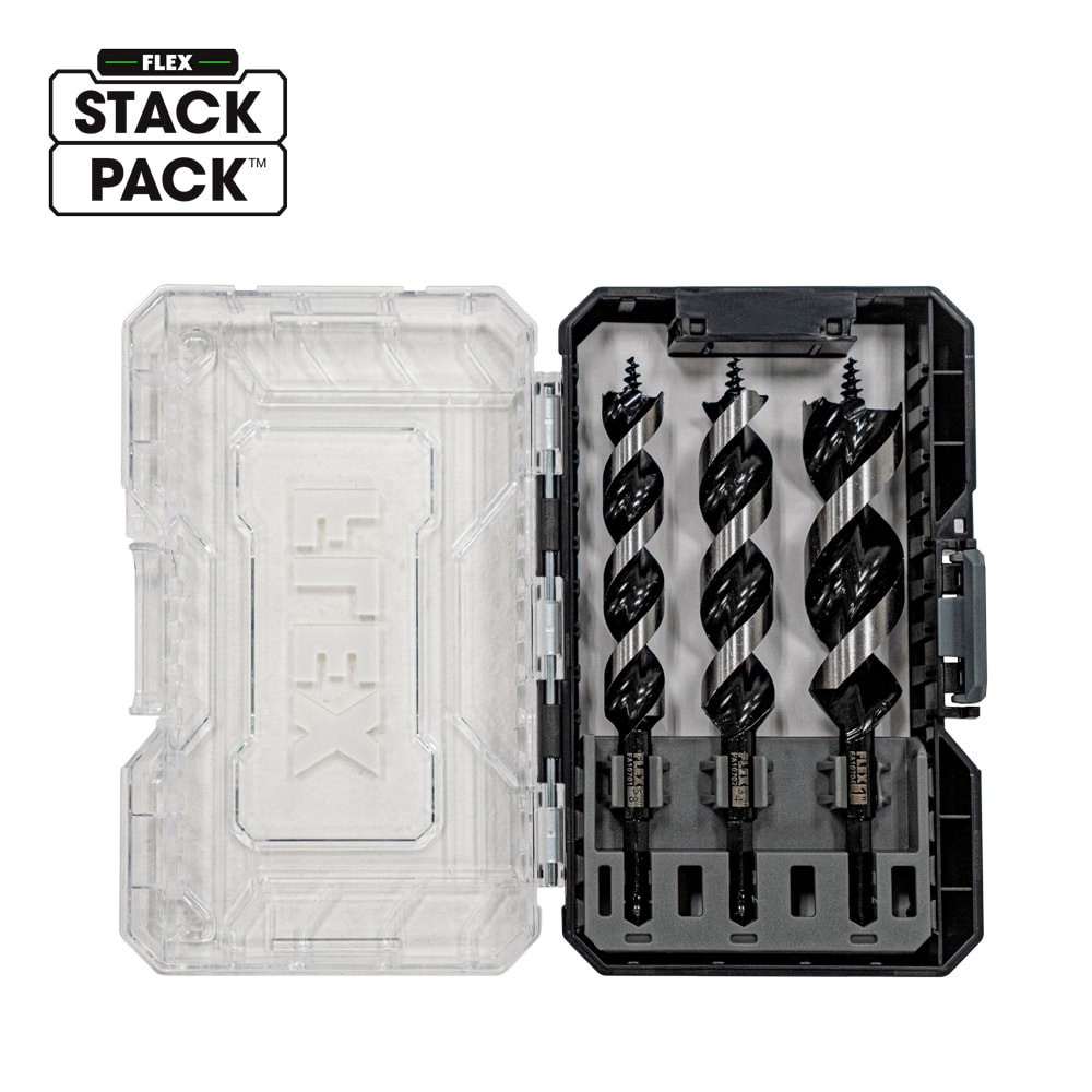slide 1 of 5, FLEX STACK PACK 1/4-in Flex auger bit, 1 ct