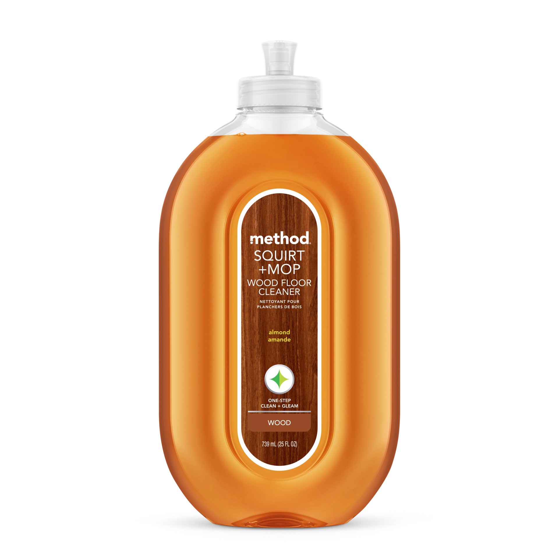 slide 1 of 5, method Squirt+Mop Hardwood Almond Liquid Floor Cleaner 25 -fl oz, 1 ct