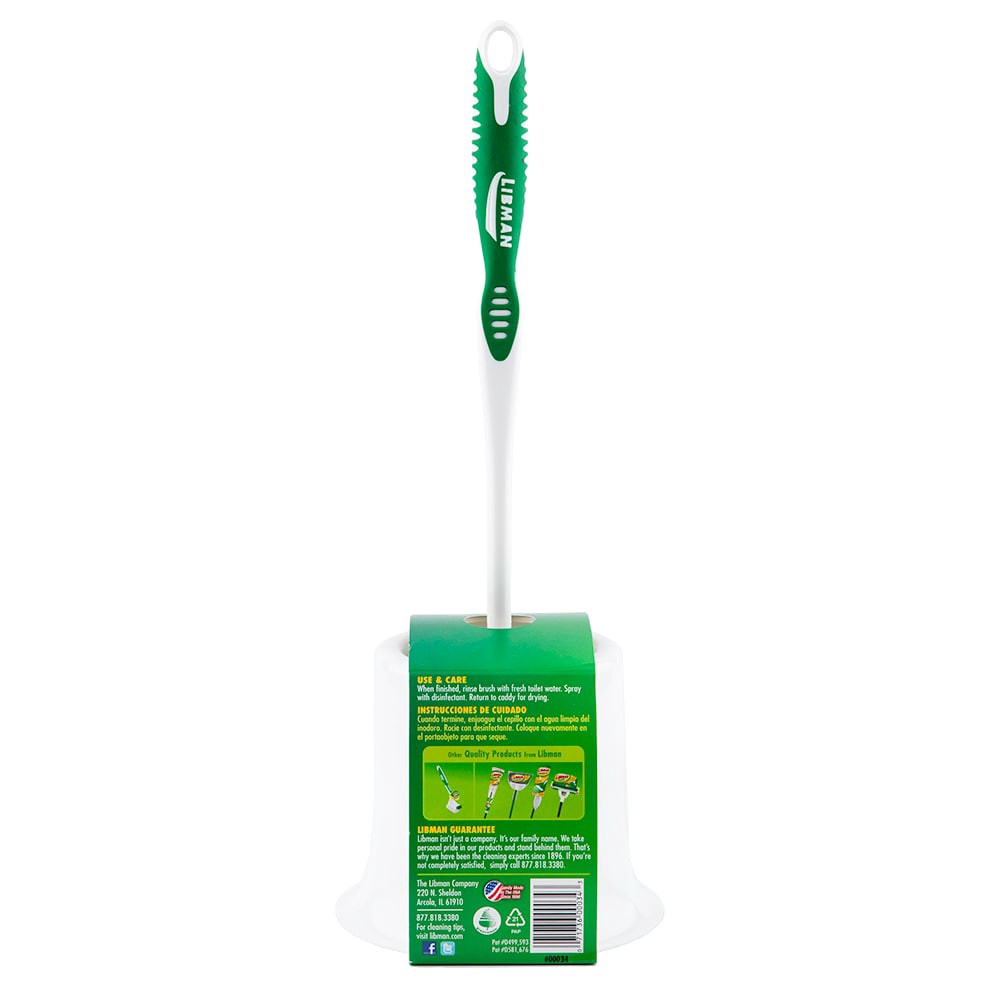 slide 3 of 5, Libman Poly Fiber Stiff Tile and Grout Brush, 1 ct