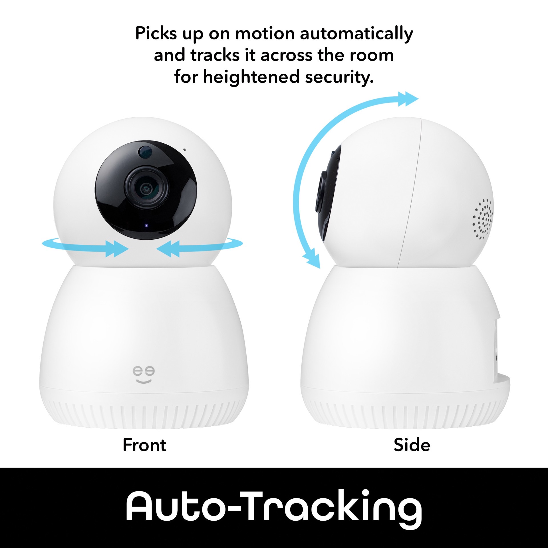 slide 3 of 6, Geeni Scope Indoor 1-Camera Plug-in Standard Micro Sd Security Camera System, 1 ct
