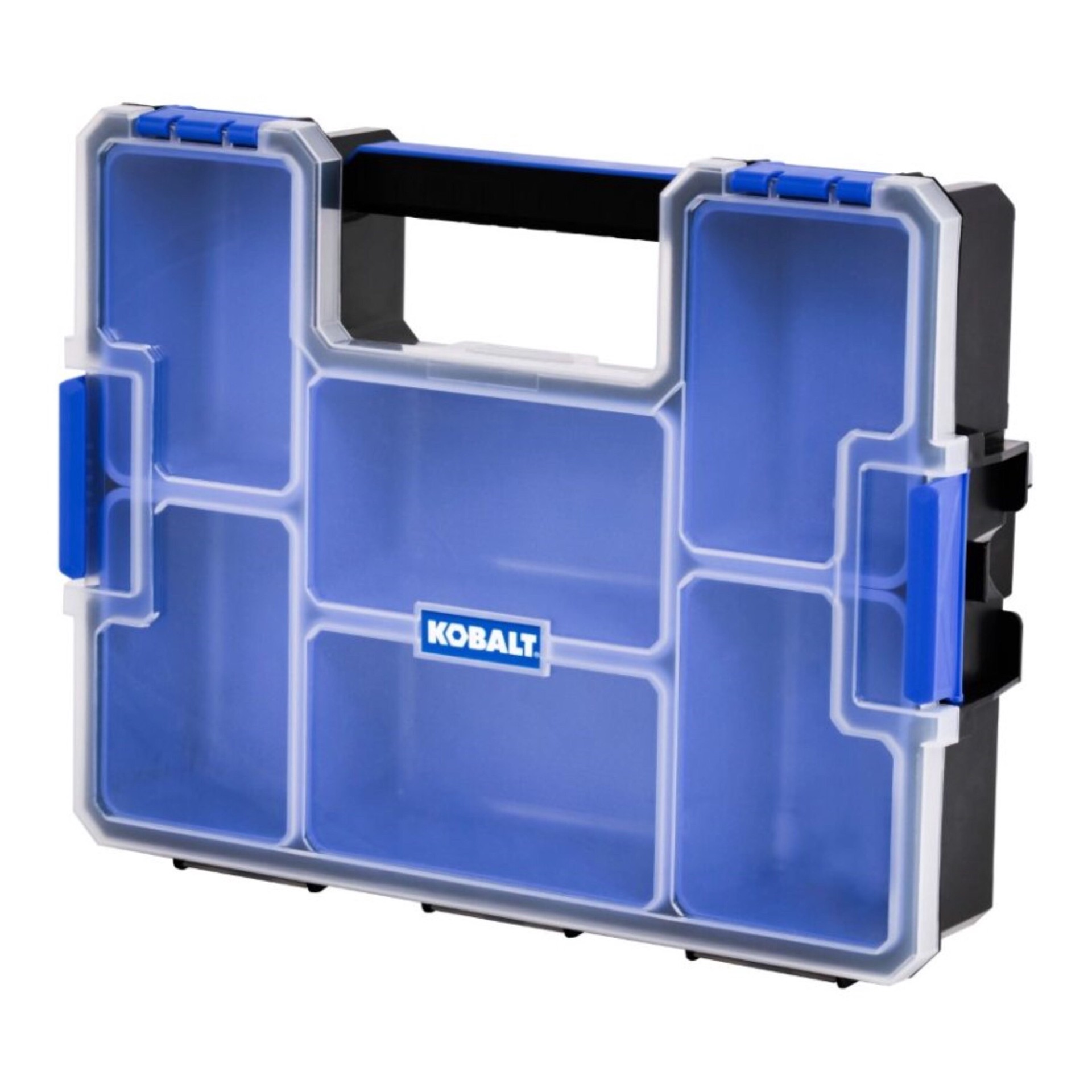 slide 2 of 6, Kobalt 6-Compartment Large Plastic Small Parts Organizer, 1 ct