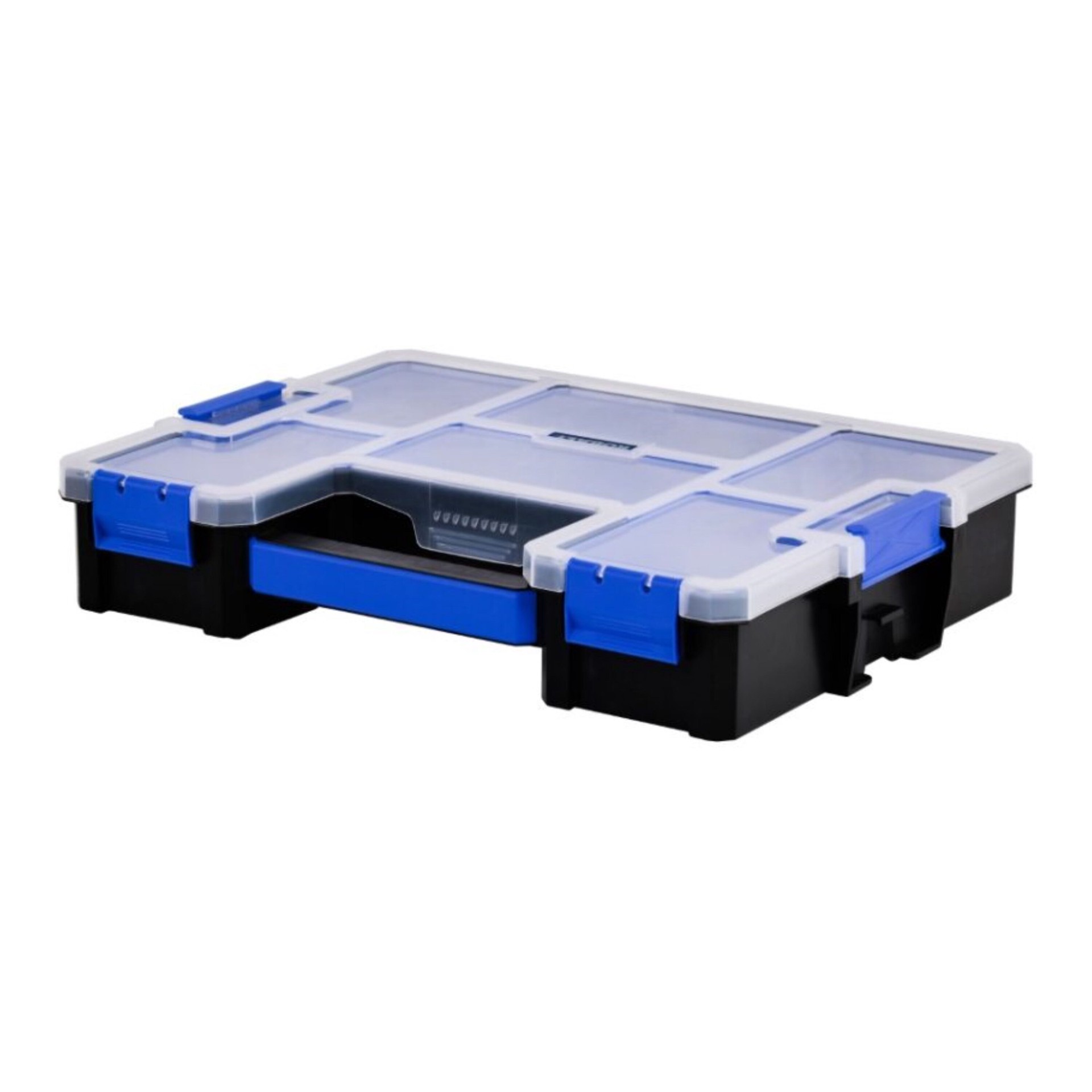 slide 3 of 6, Kobalt 6-Compartment Large Plastic Small Parts Organizer, 1 ct