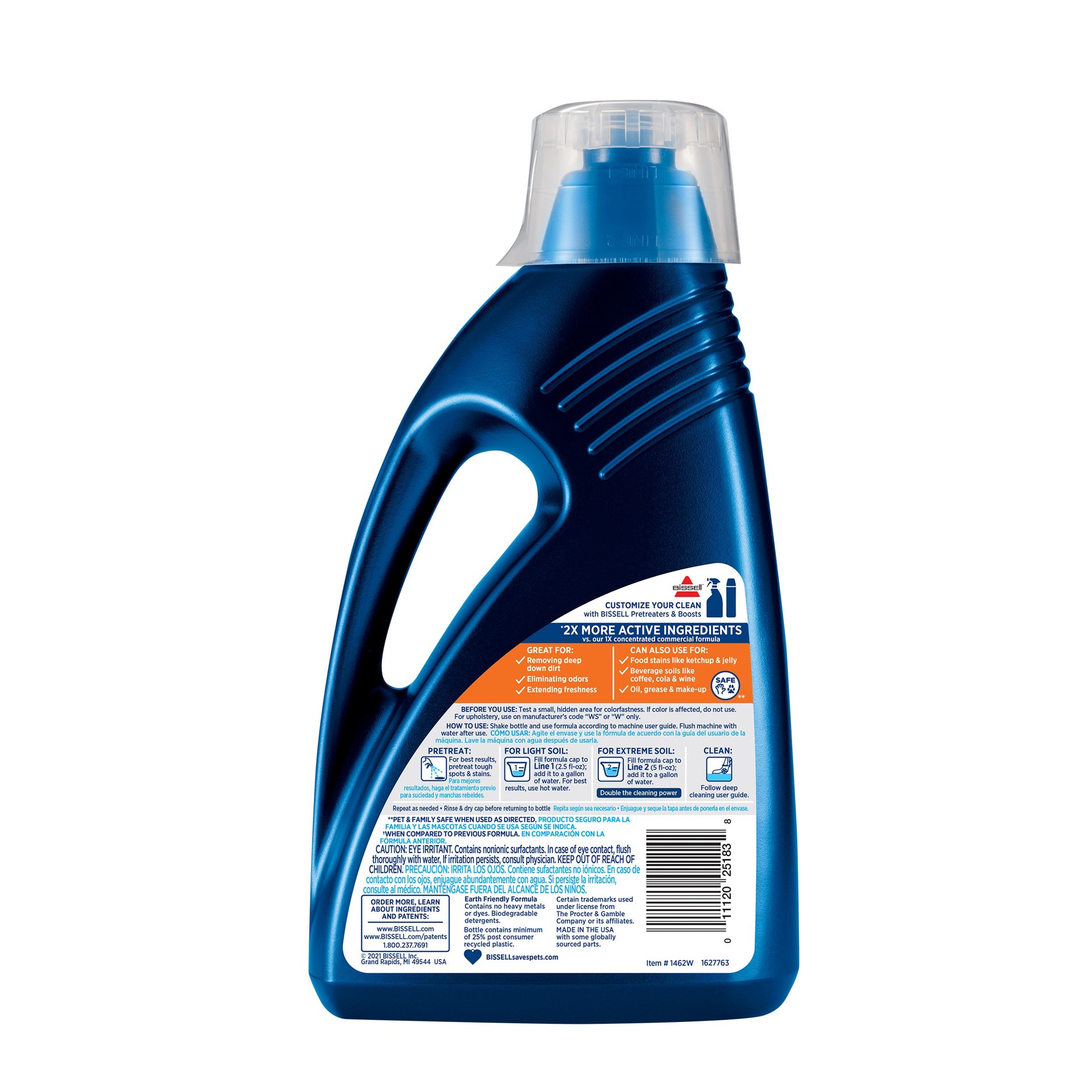 slide 2 of 6, BISSELL Febreze with Gain Scent Oxy Formula 60 -oz Concentrated Steam Cleaner Chemical Solution, 1 ct