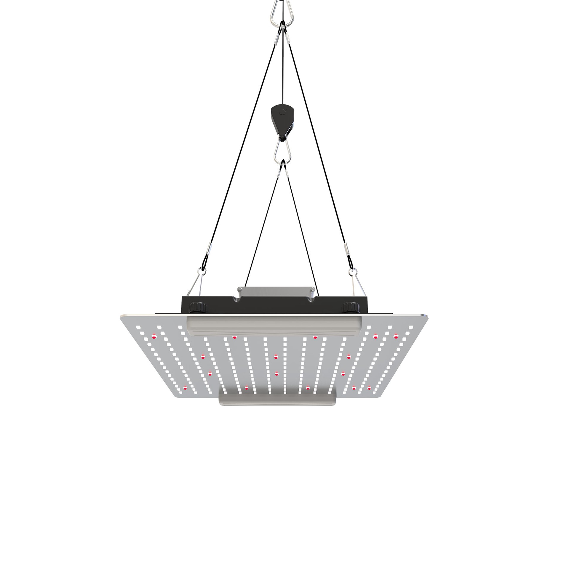 slide 2 of 6, BOOST LIGHTING 12.6-in 1 -Light Silver 105 -Watt Full spectrum LED Grow light kit, 1 ct