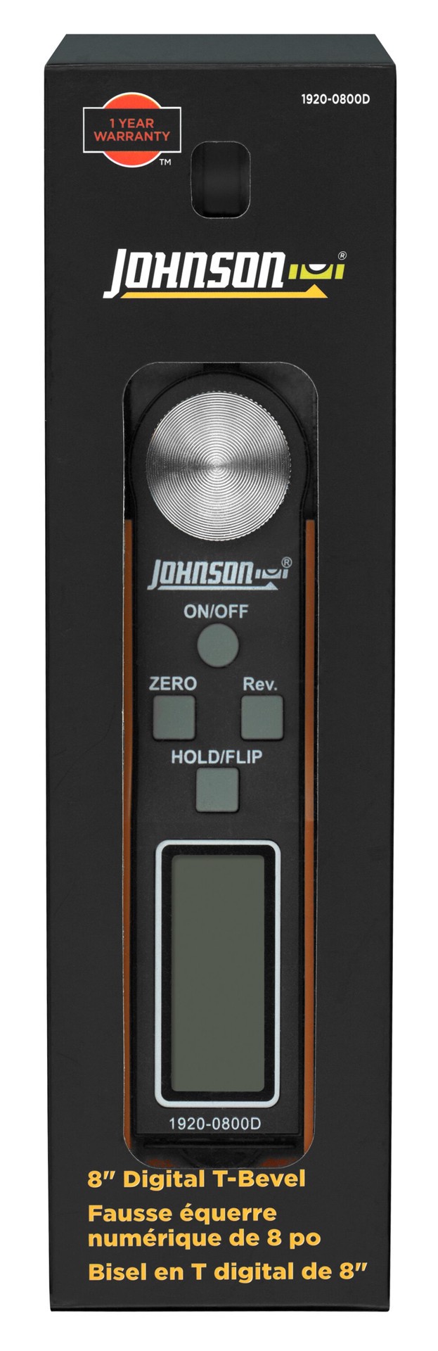 slide 4 of 6, Johnson Level 8-in Metal Digital, 1 ct