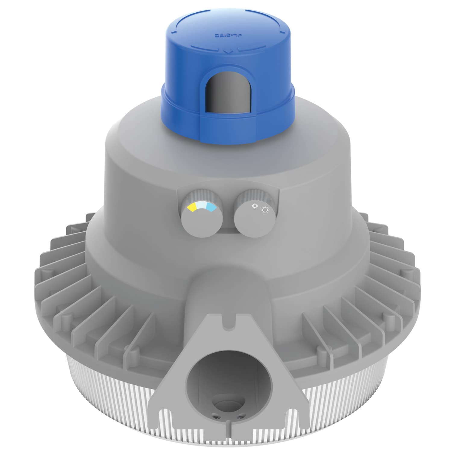 slide 5 of 6, Lithonia Lighting 10000 -Lumen 120 -Watt Silver Hardwired LED Outdoor Area light (Bulb Included), 1 ct