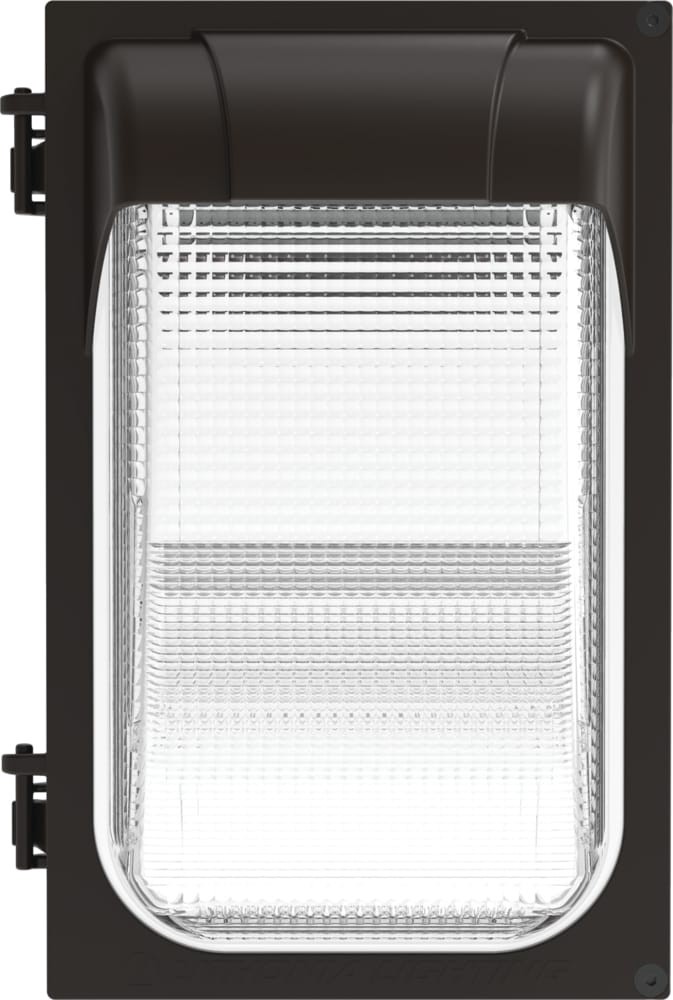 slide 3 of 6, Lithonia Lighting 100 -Watt EQ Textured Hardwired LED Outdoor Wall Pack Light 2950 -Lumen, 1 ct