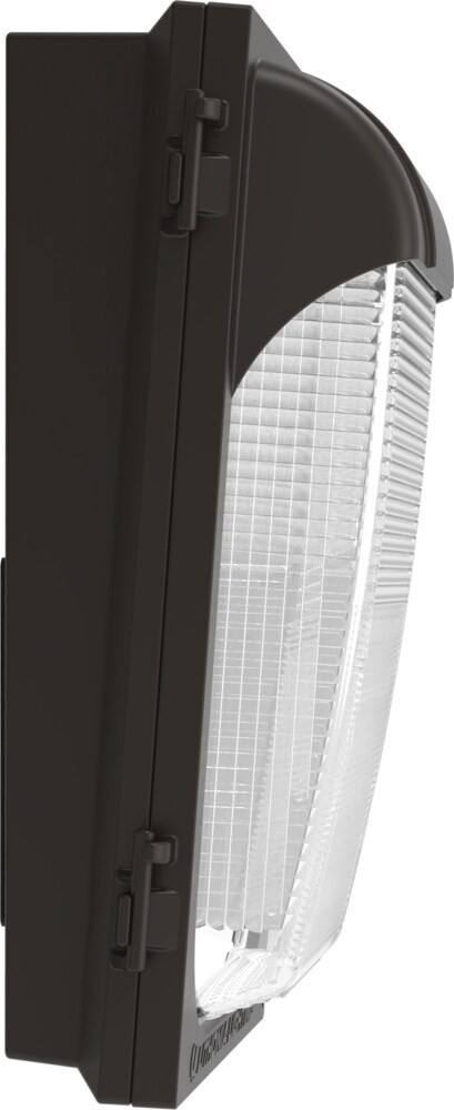 slide 4 of 6, Lithonia Lighting 100 -Watt EQ Textured Hardwired LED Outdoor Wall Pack Light 2950 -Lumen, 1 ct