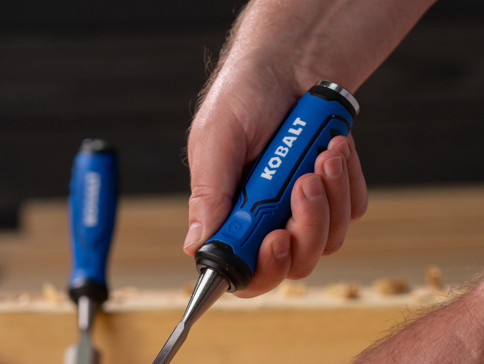 slide 4 of 6, Kobalt 0.5-in Woodworking Chisel, 1 ct