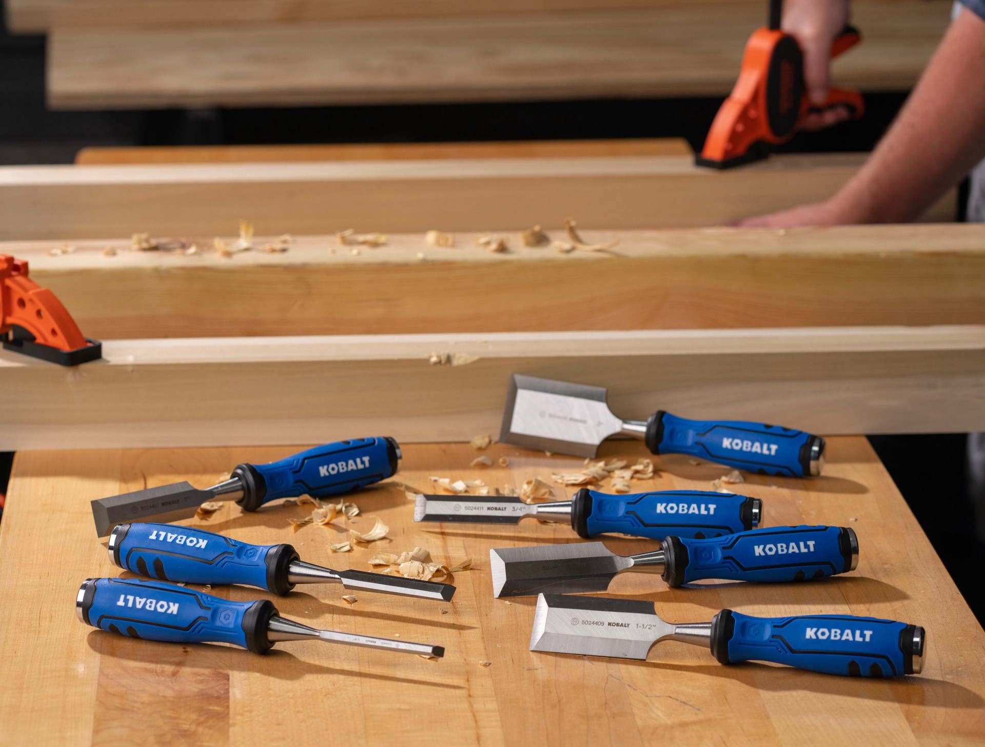 slide 6 of 6, Kobalt 0.5-in Woodworking Chisel, 1 ct