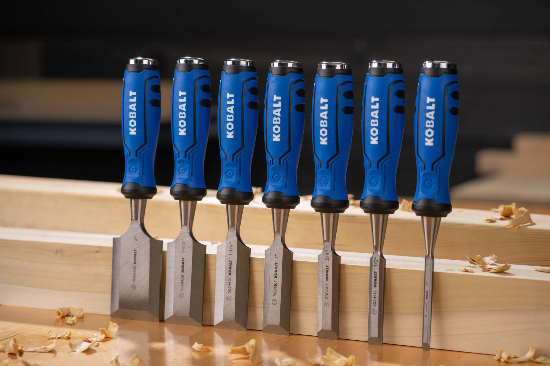 slide 2 of 6, Kobalt 1.5-in Woodworking Chisel, 1 ct