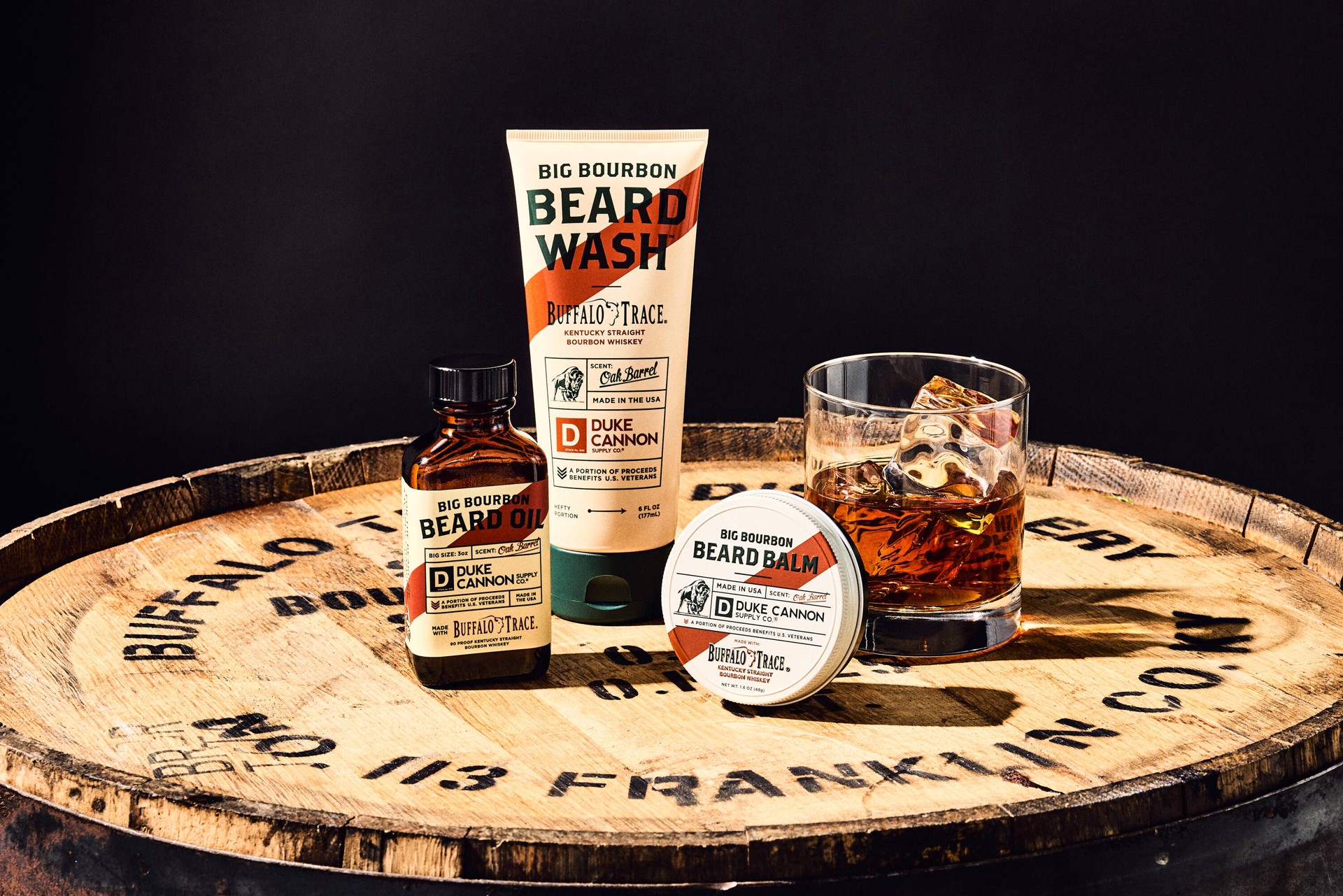 slide 5 of 5, Duke Cannon Supply Co. Big Bourbon Beard Balm, 1 ct