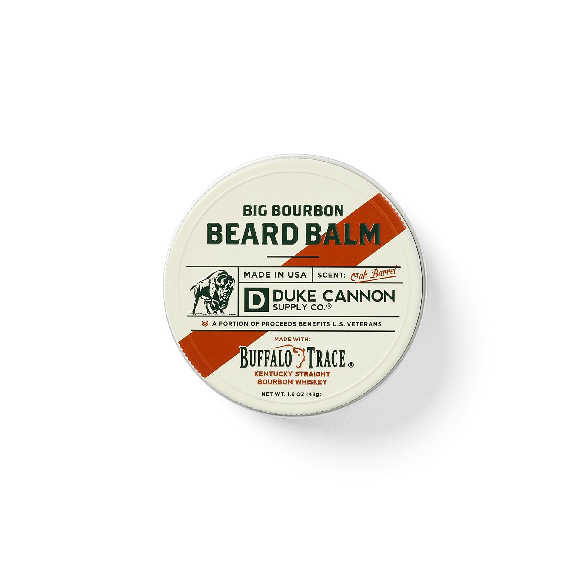 slide 1 of 5, Duke Cannon Supply Co. Big Bourbon Beard Balm, 1 ct