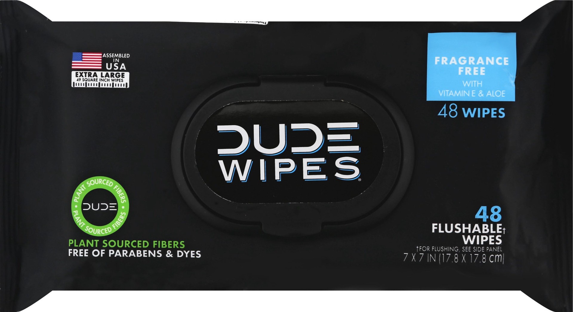 slide 1 of 1, DUDE WIPES wipe 48 -Pack 1-ply Toilet Paper, 1 ct