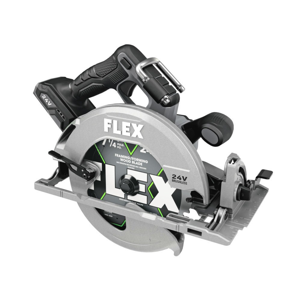 slide 1 of 6, FLEX 24-volt 7-1/4-in Brushless Cordless Circular saw (Battery Not Included and Charger Not Included), 1 ct