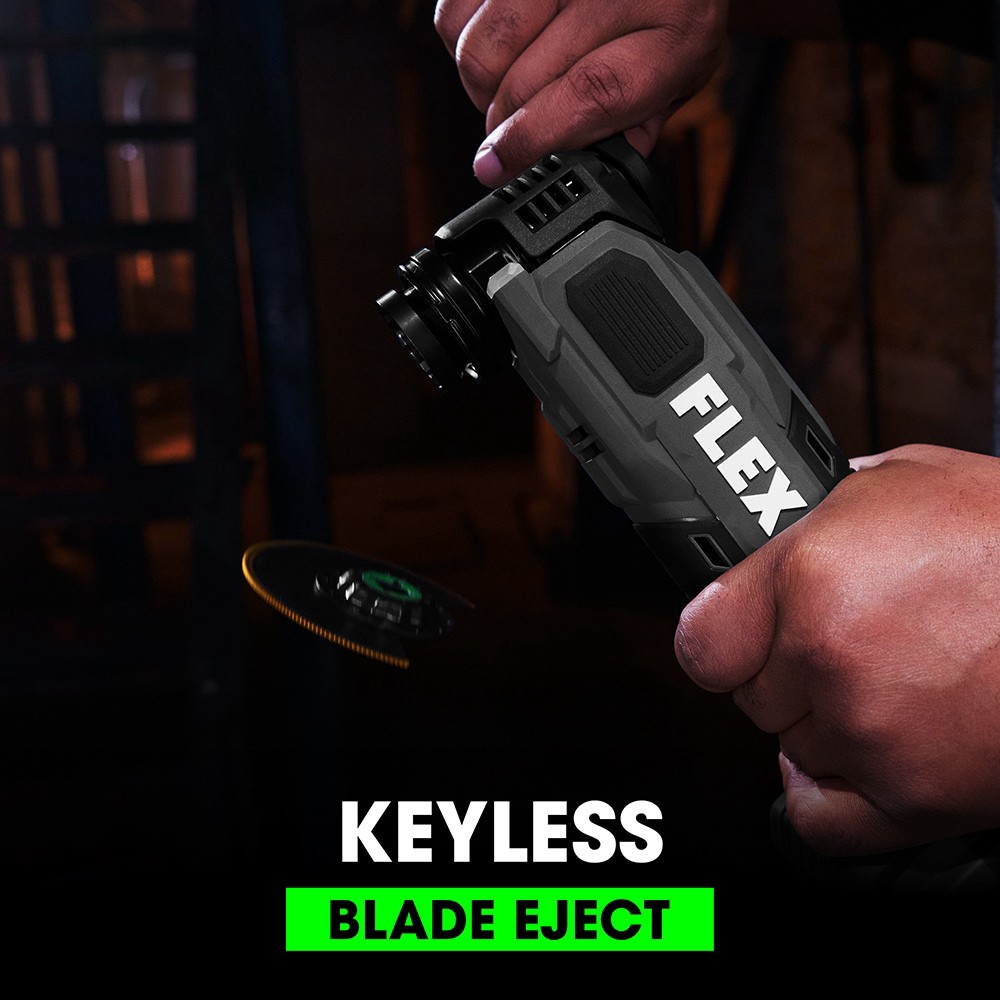 slide 6 of 6, FLEX 24-volt Cordless Brushless 5-speed Oscillating Multi-Tool (Battery Not Included), 1 ct