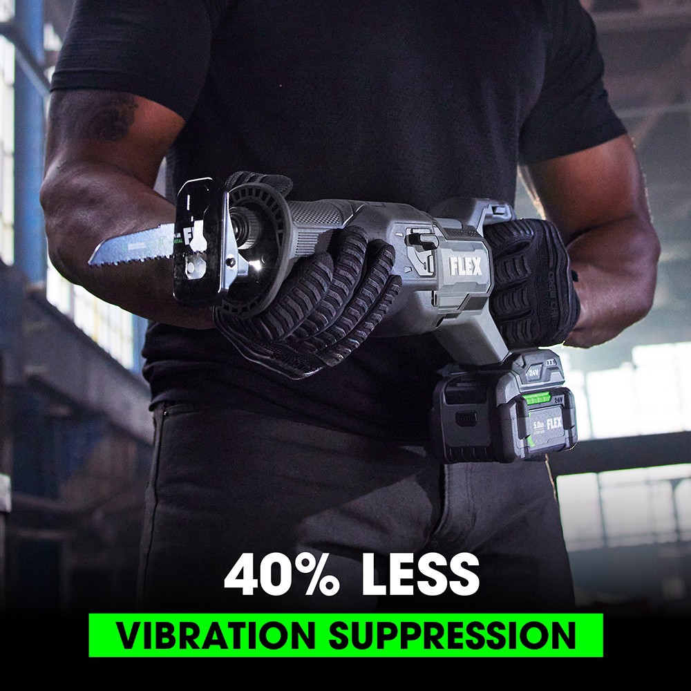 slide 5 of 6, FLEX 24-volt 1 -Amp Variable Speed Brushless Cordless Reciprocating Saw (Battery Not Included), 1 ct