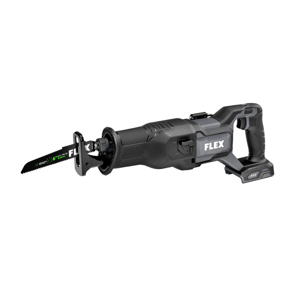 slide 1 of 6, FLEX 24-volt 1 -Amp Variable Speed Brushless Cordless Reciprocating Saw (Battery Not Included), 1 ct