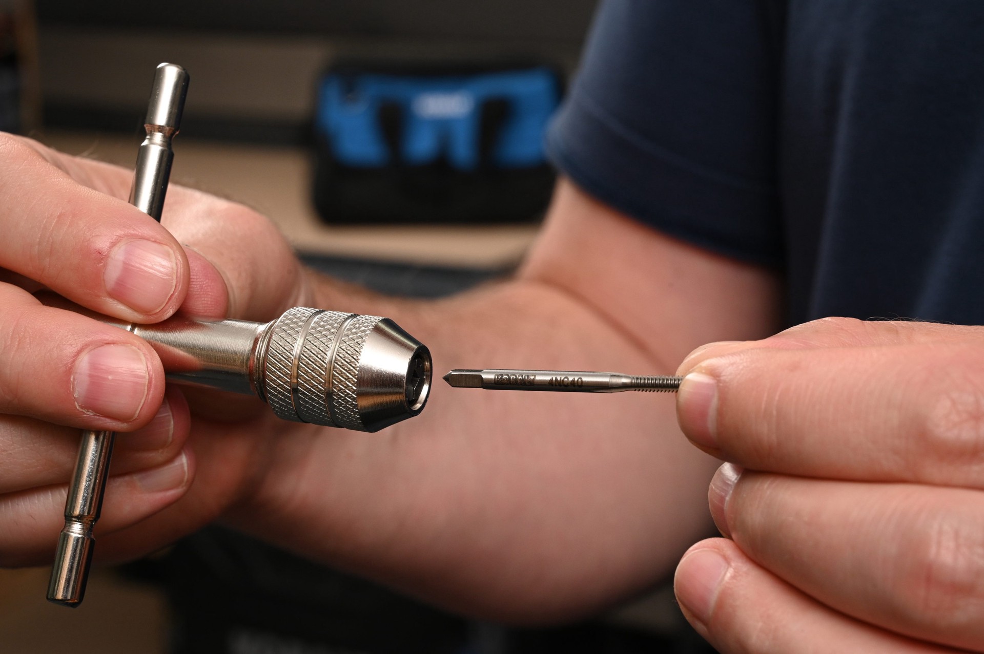 slide 5 of 6, Kobalt #4-40 Standard (SAE) Tap and Drill Set 2 -Pack, 1 ct