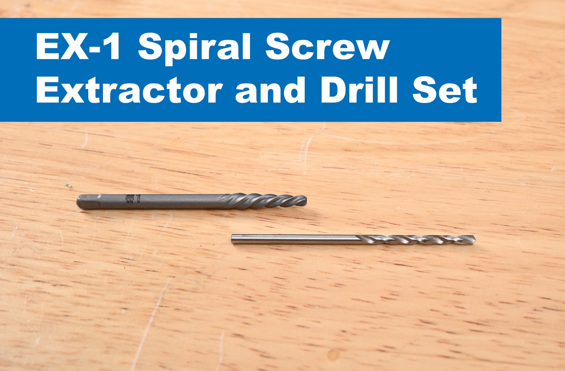 slide 3 of 6, Kobalt 2 -Pack High carbon steel Set Screw extractor and drill bit set, 1 ct