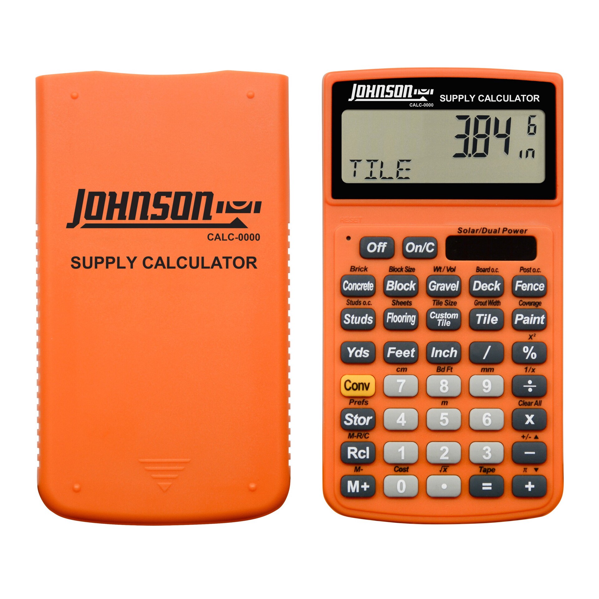 slide 2 of 6, Johnson Level Supply Calculator, 1 ct