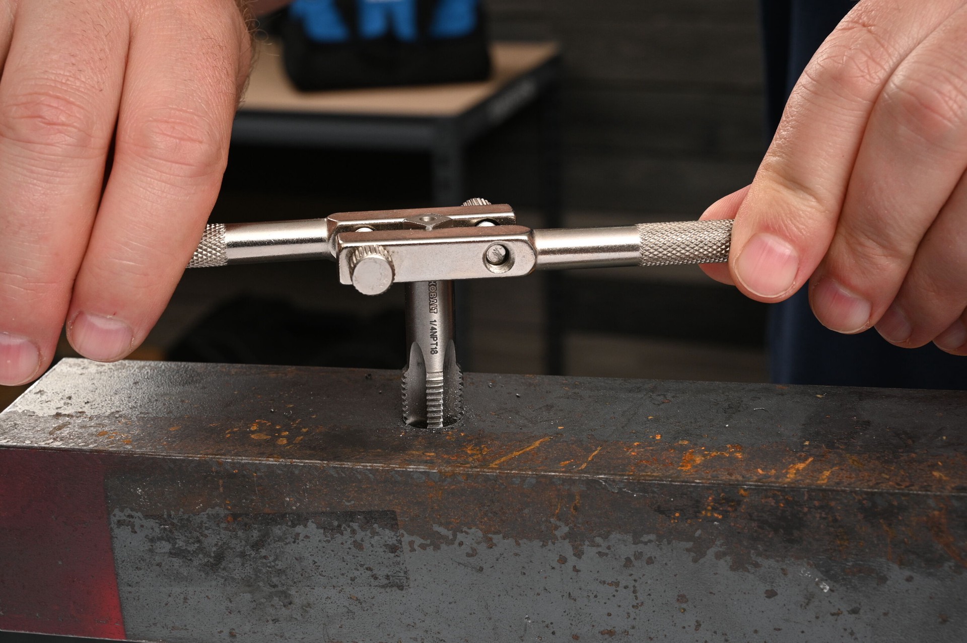 slide 5 of 6, Kobalt 1/4-in-20-in Standard (SAE) Tap and Drill Set 2 -Pack, 1 ct