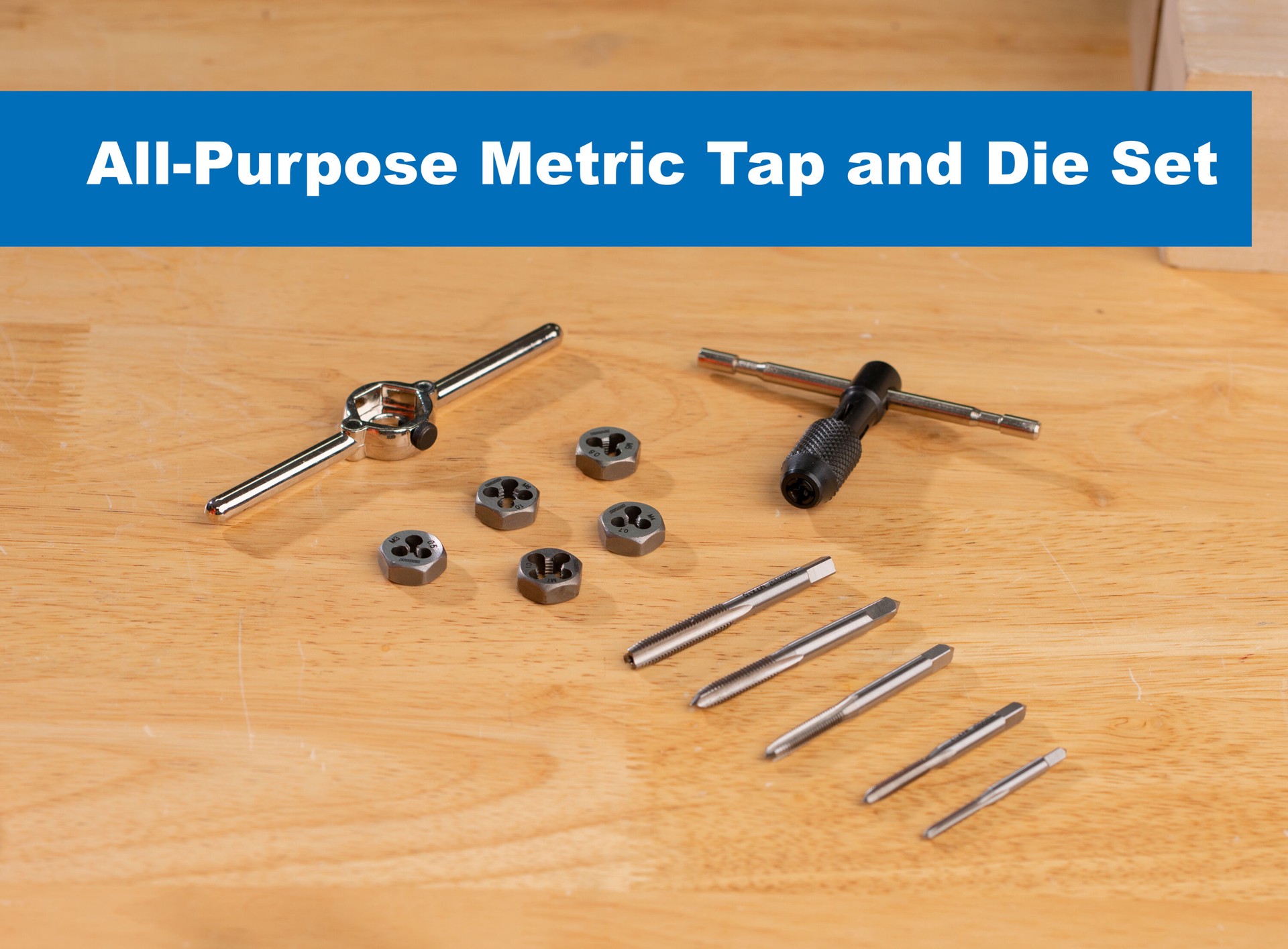 slide 3 of 6, Kobalt 12 -Piece Metric Tap and Die Set, 1 ct