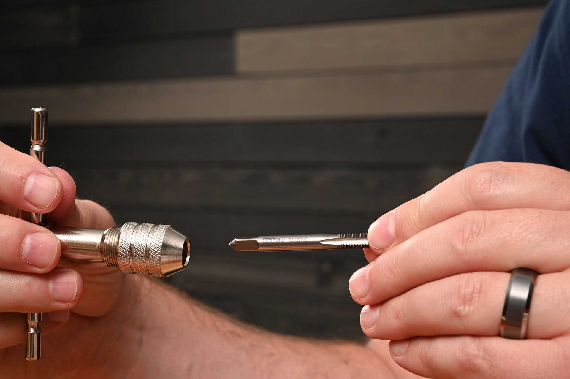 slide 5 of 6, Kobalt m6 X 1 Standard (SAE) Tap and Drill Set 2 -Pack, 1 ct