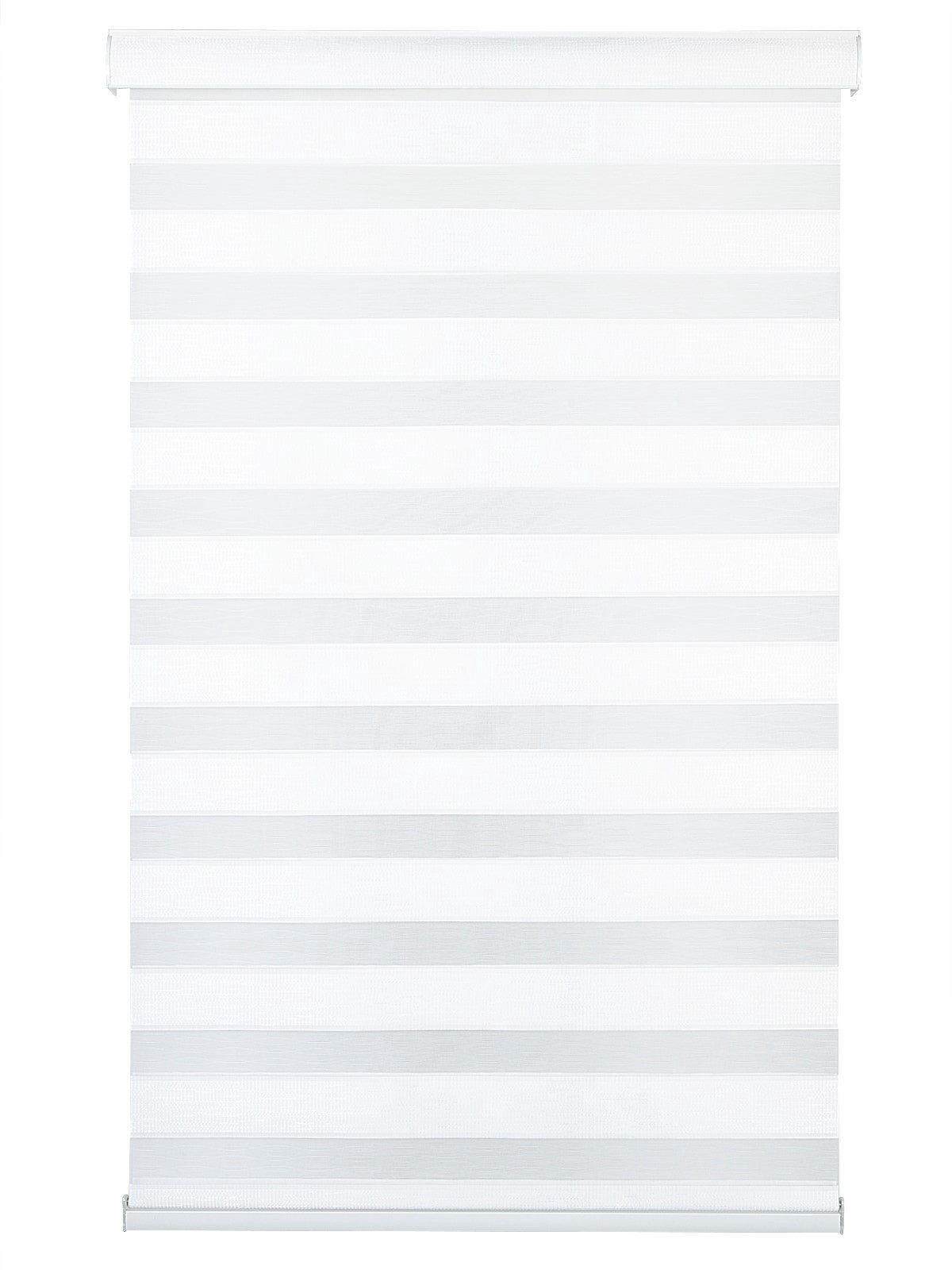 slide 5 of 6, Origin 21 31-in x 64-in White Light Filtering Cordless Zebra Roller Shade, 1 ct