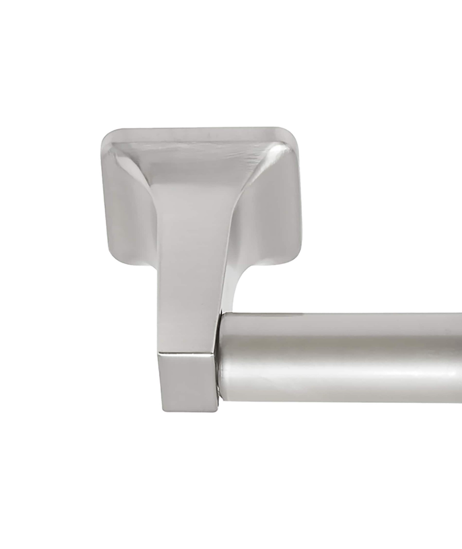 slide 2 of 6, Project Source Seton Brushed Nickel Wall mount Spring-loaded Toilet Paper Holder 1 -Rolls, 1 ct