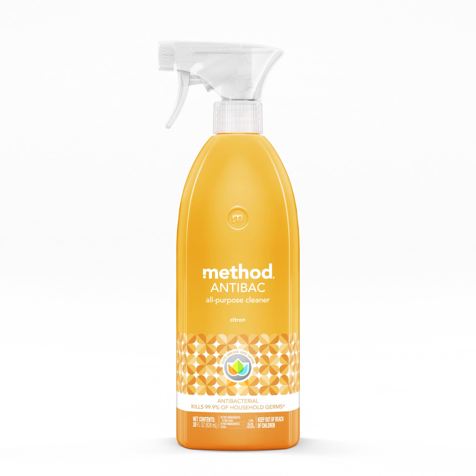 slide 1 of 4, method 28 -fl oz Citron Liquid All-Purpose Cleaner, 1 ct