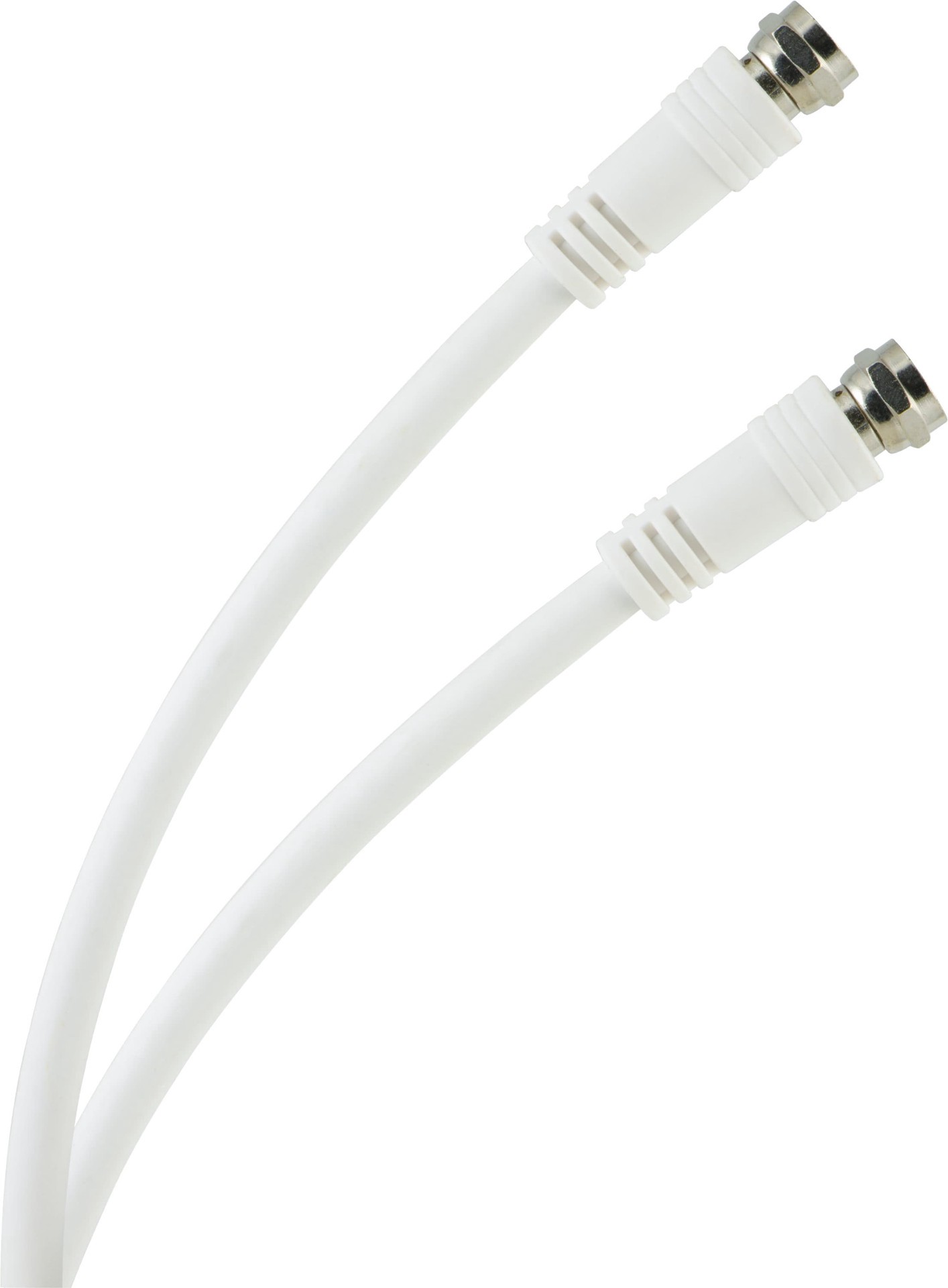 slide 4 of 6, Utilitech 15-ft RG6 White Coaxial Cable, 1 ct