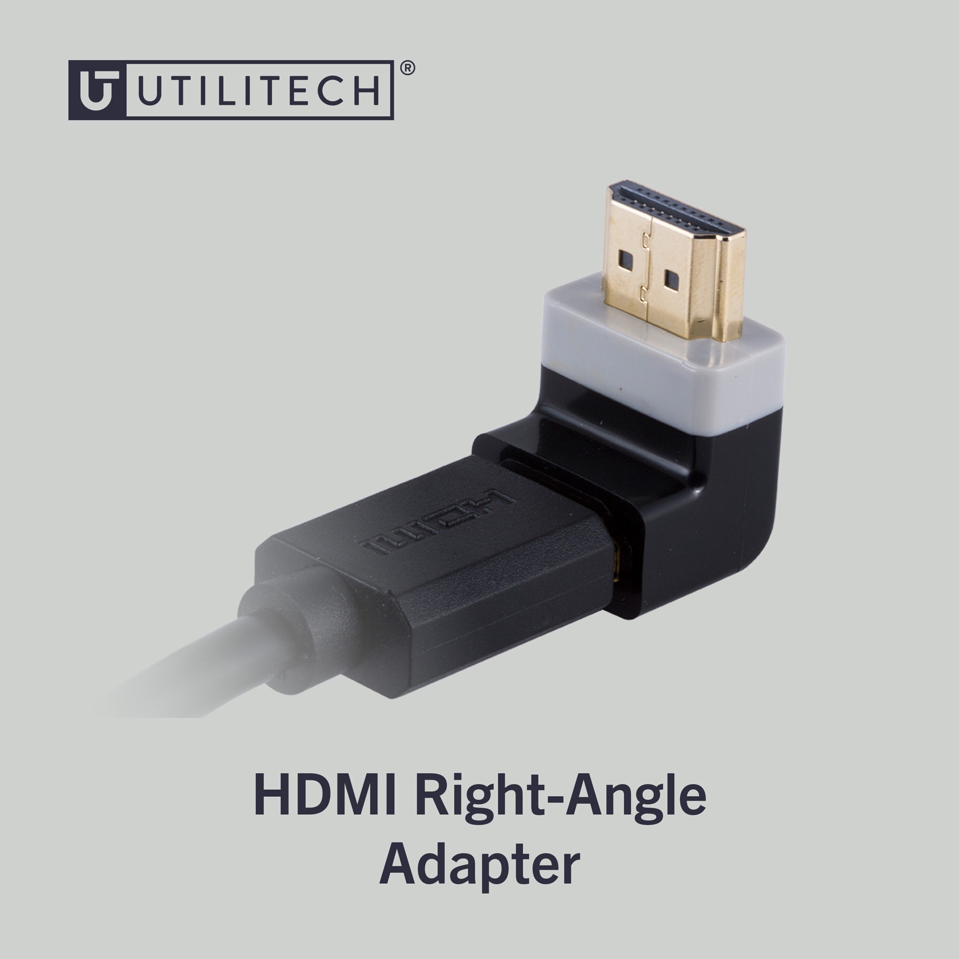 slide 2 of 6, Utilitech 4k HDMI to HDMI 0.1-ft Black, 1 ct