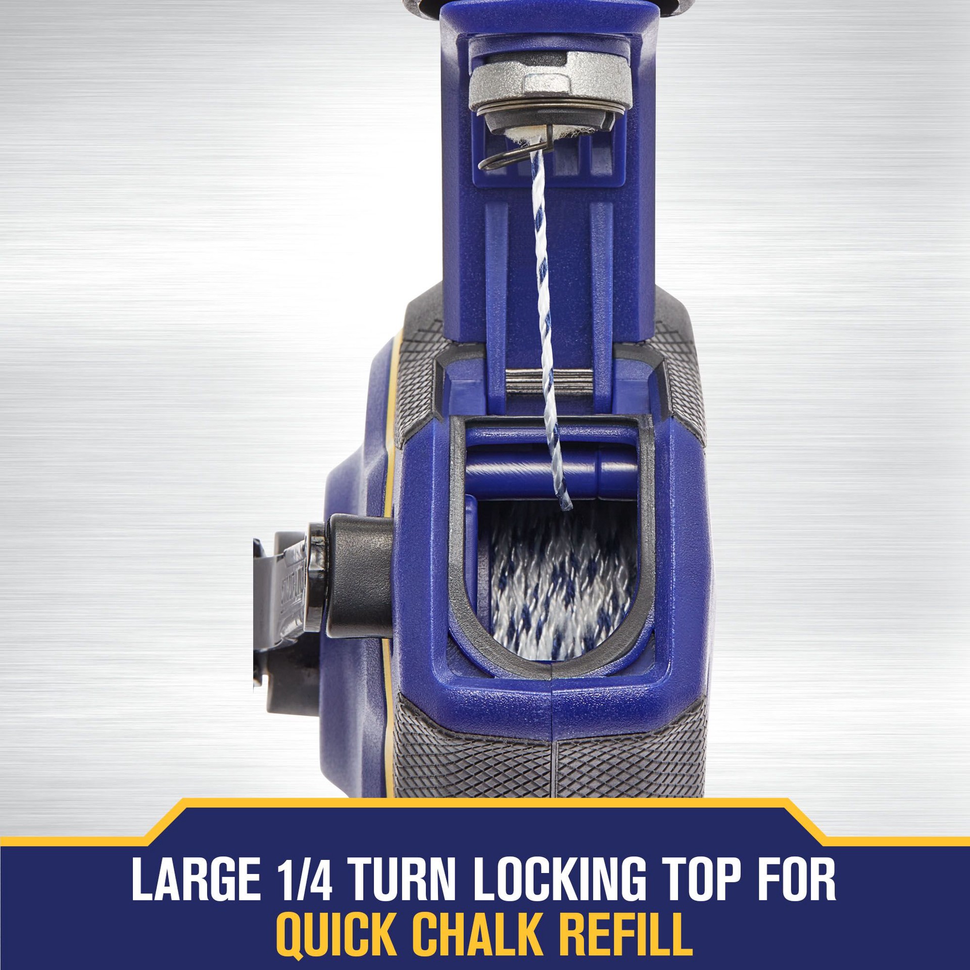 slide 4 of 6, IRWIN STRAIT-LINE 6:1 100-ft Chalk Reel, 1 ct