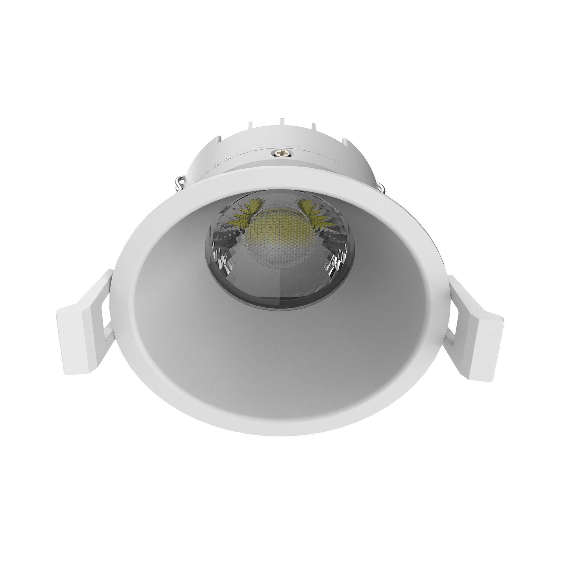 slide 6 of 6, Utilitech Tethered Retrofit White 3-in 500 -Lumens Switchable white Round Dimmable LED Canless Wet rated Recessed Downlight, 1 ct