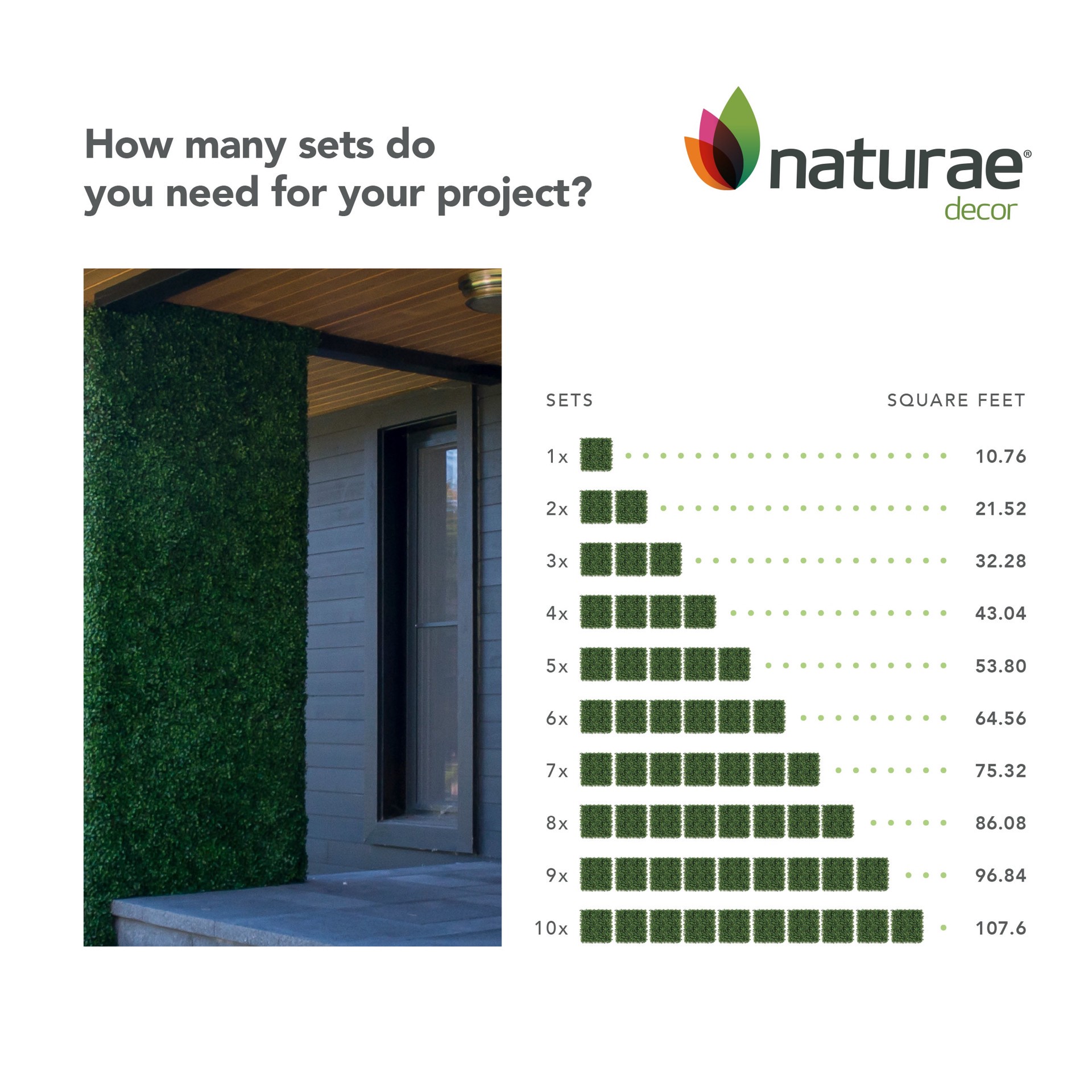 slide 6 of 6, naturae decor 40-in W x 40-in H Green Leaf Garden Trellis, 1 ct