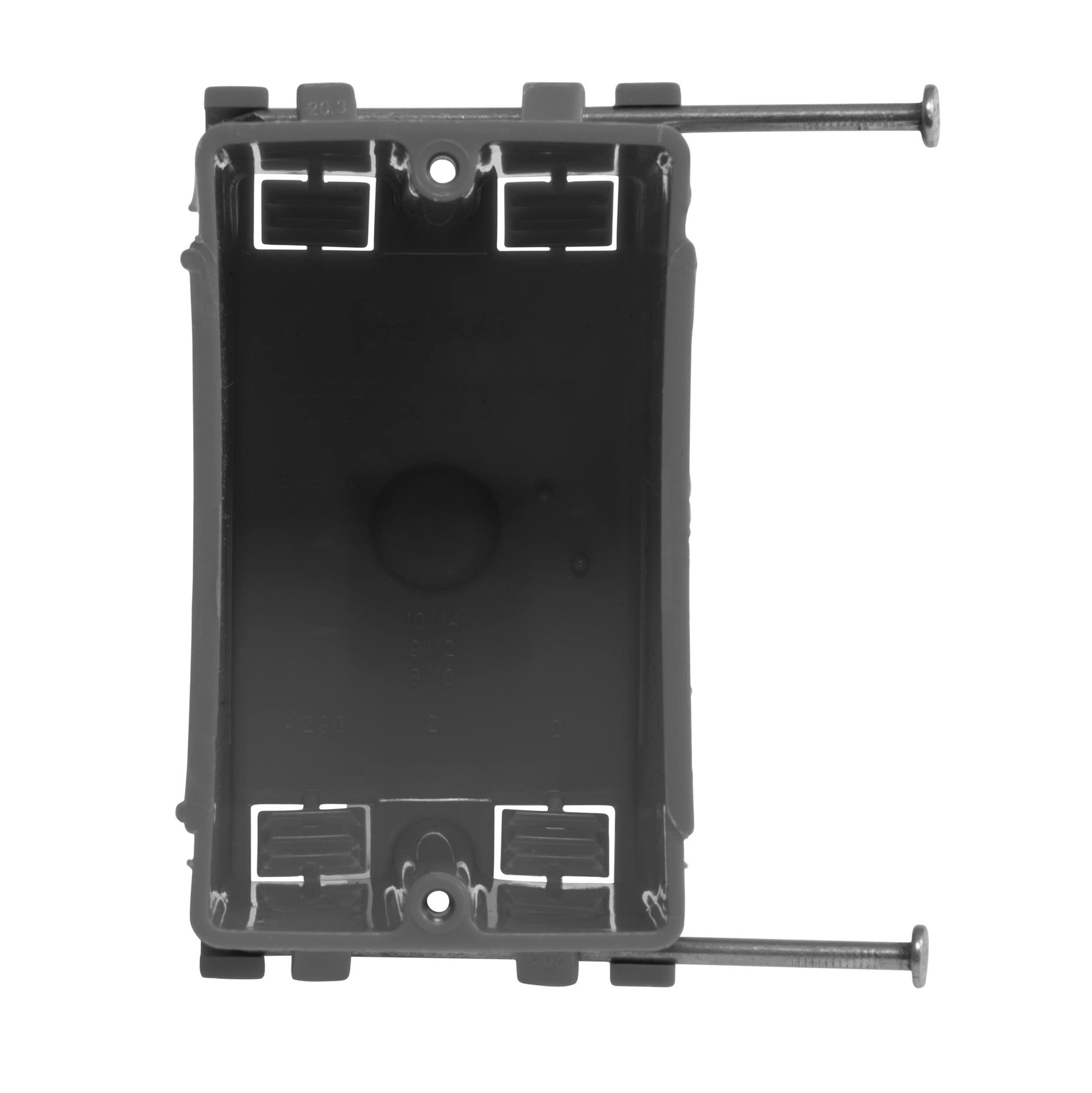 slide 2 of 5, Gardner Bender 1 -Gang PVC New work Switch/Outlet Electrical Box, 1 ct