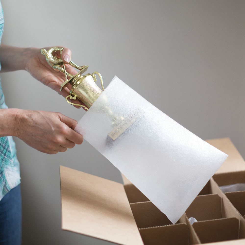 slide 3 of 4, Project Source 12-in x 16-in Glass packing kit, 1 ct