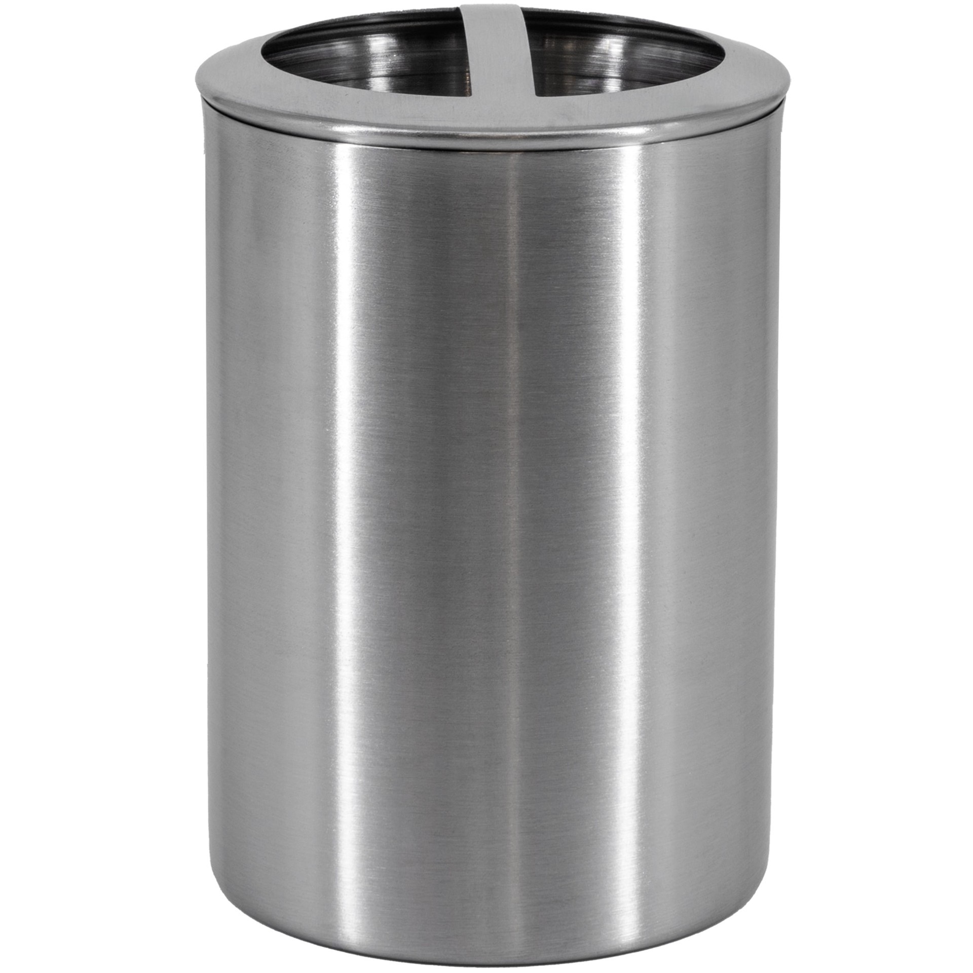 slide 5 of 6, allen + roth Brushed Nickel 15-oz Capacity Freestanding Soap and Lotion Dispenser, 1 ct