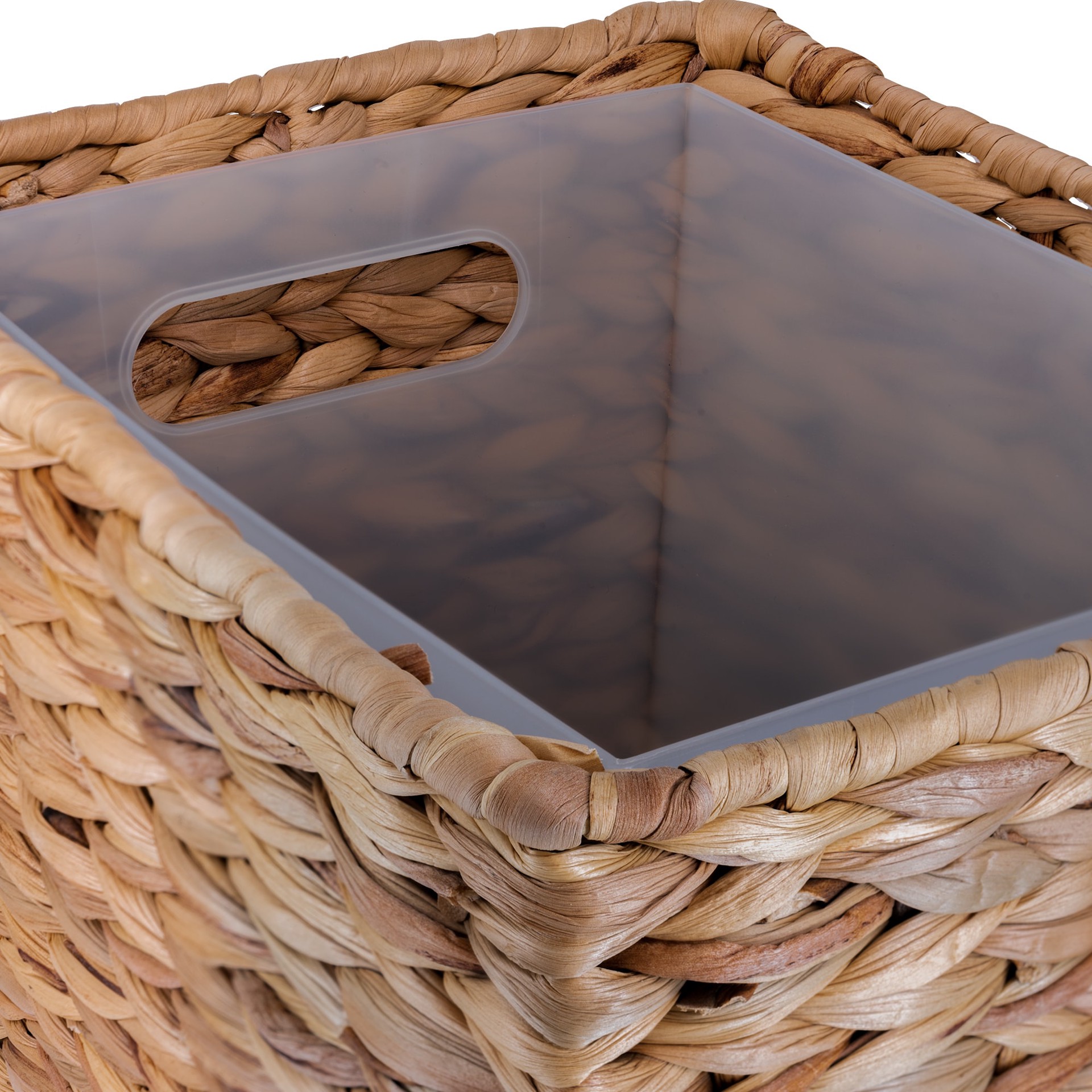 slide 4 of 6, allen + roth 5.3-Quart Tan Mixed material, 1 ct