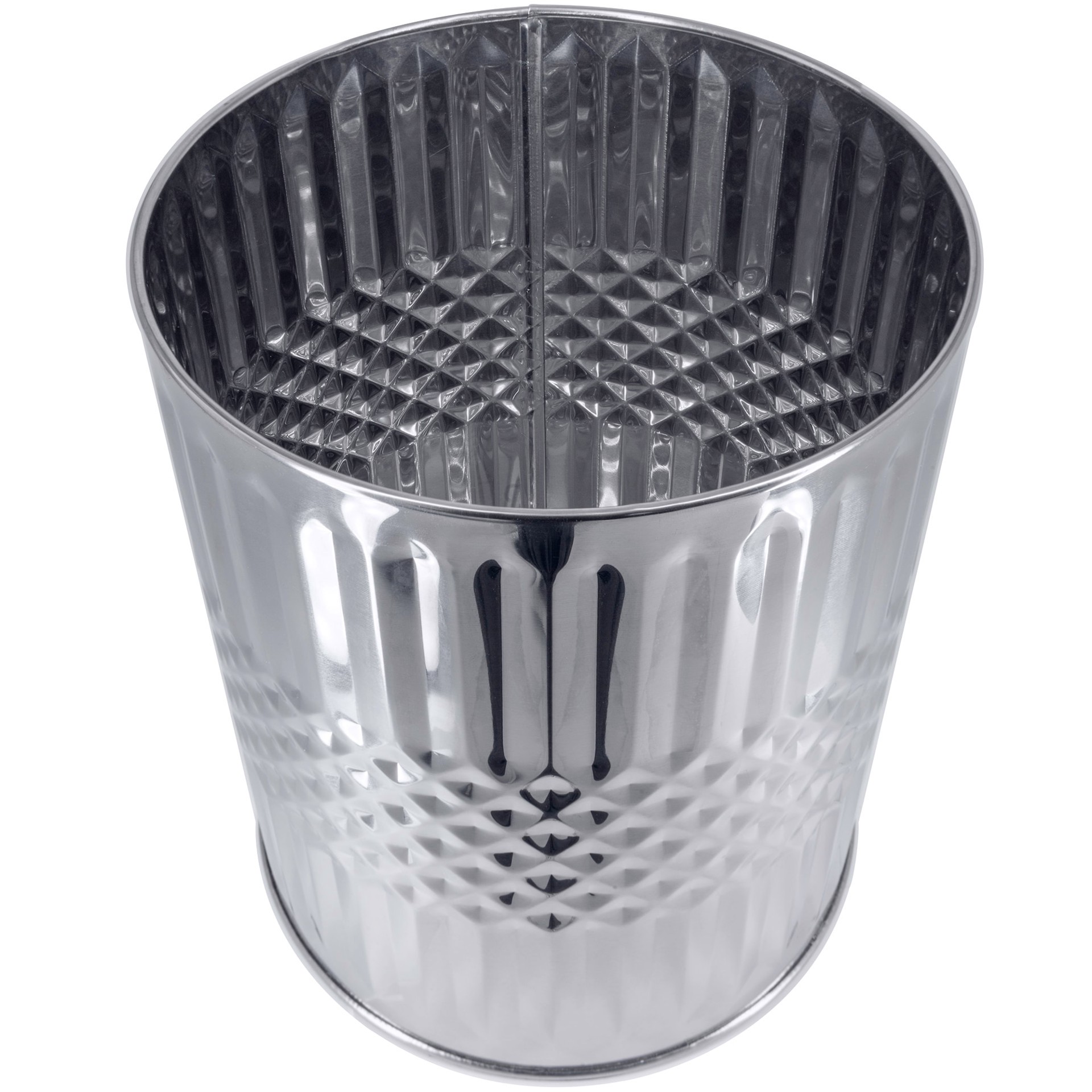 slide 2 of 5, allen + roth 7.4-Quart Chrome Stainless steel, 1 ct