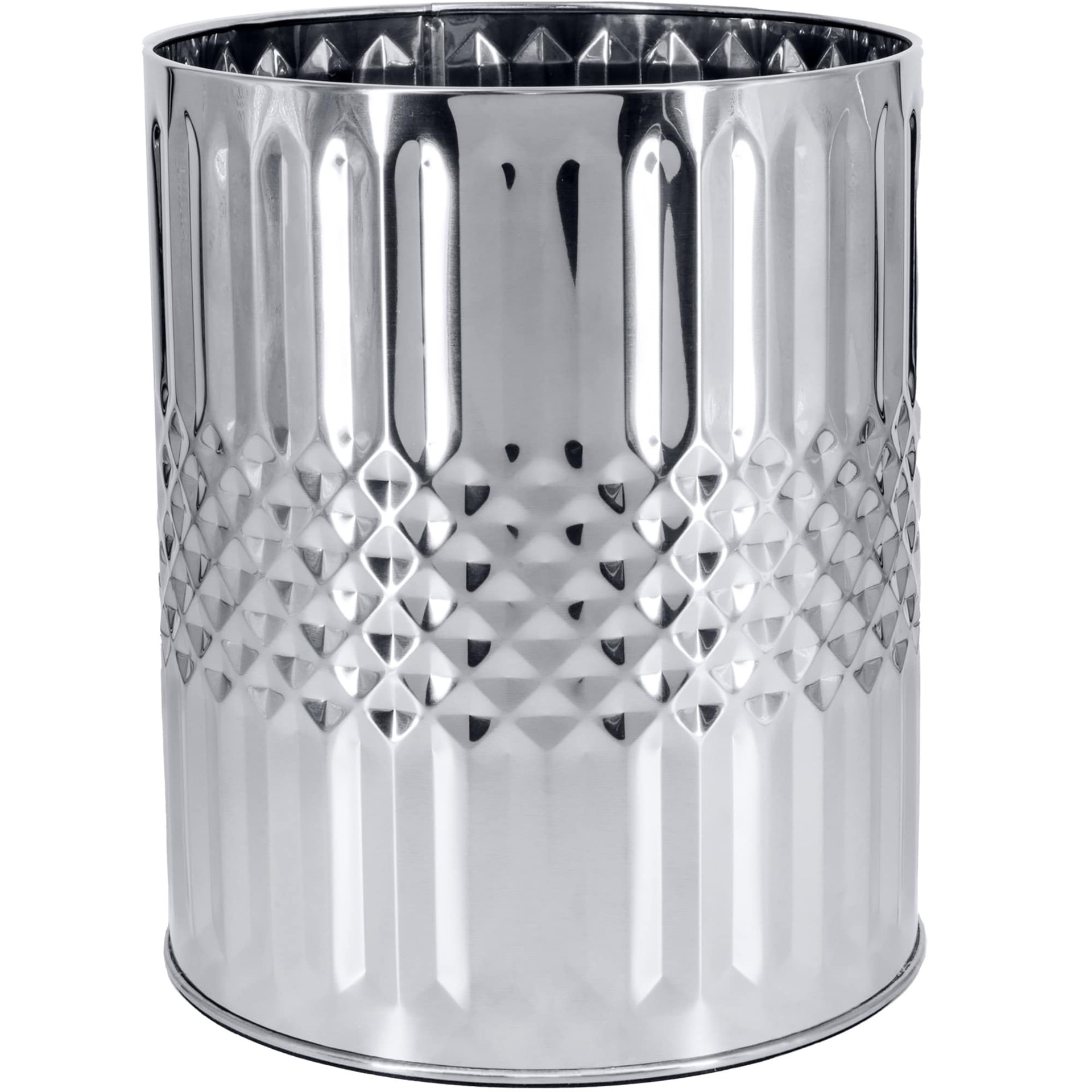 slide 1 of 5, allen + roth 7.4-Quart Chrome Stainless steel, 1 ct
