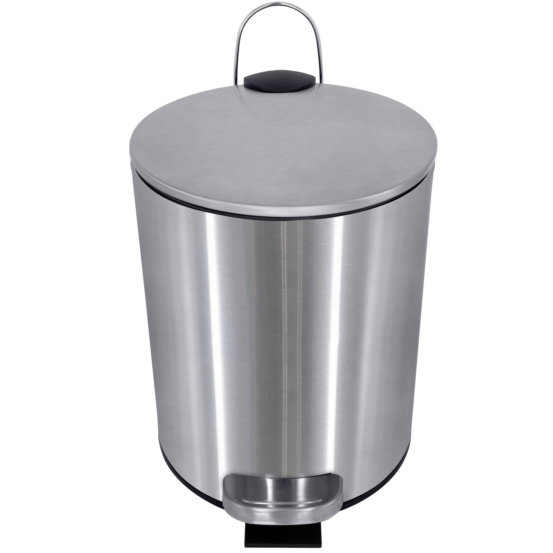 slide 3 of 5, allen + roth 5.3-Quart Brushed Nickel Stainless steel, 1 ct