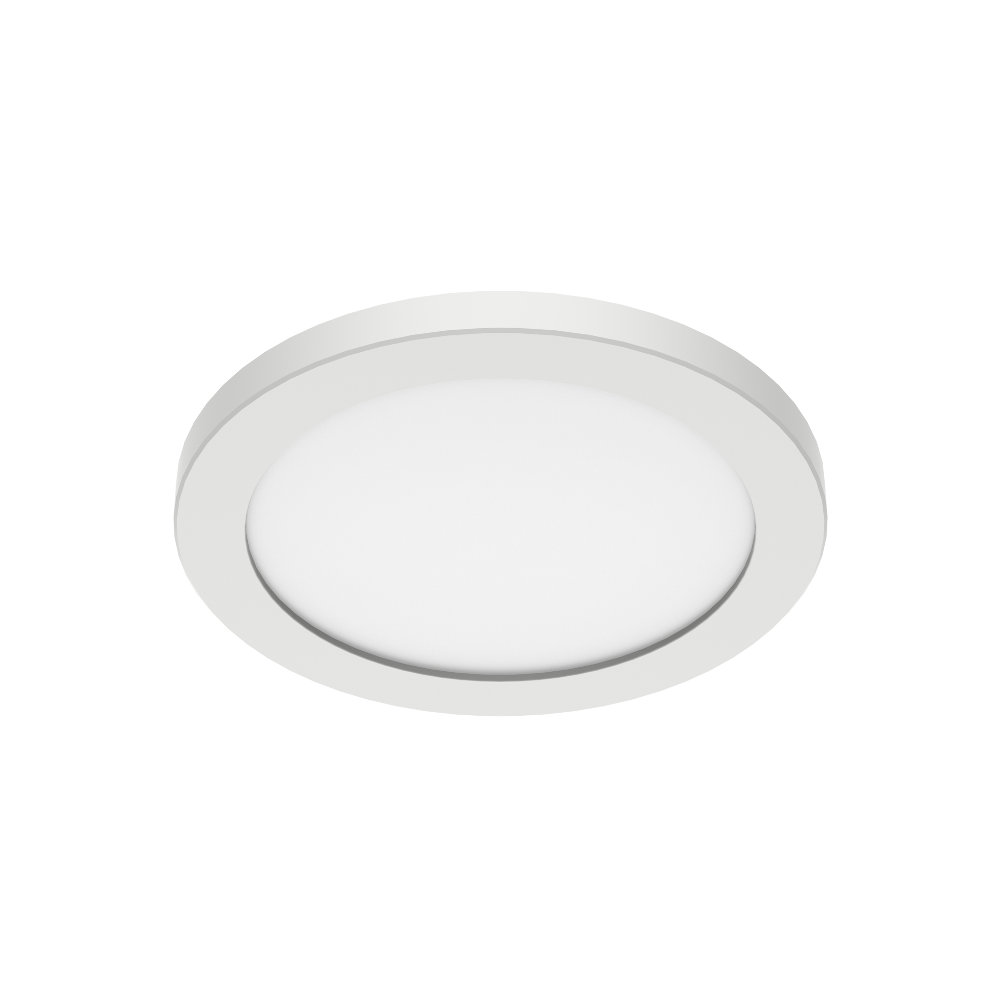slide 1 of 6, Utilitech White 5-in or 6-in 800 -Lumens Switchable white Round Dimmable LED Wet rated Recessed Downlight, 1 ct